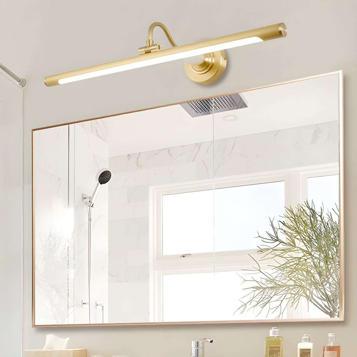 Archer Art Linear Wall Light, Hardwired Wall Sconce, detail 12