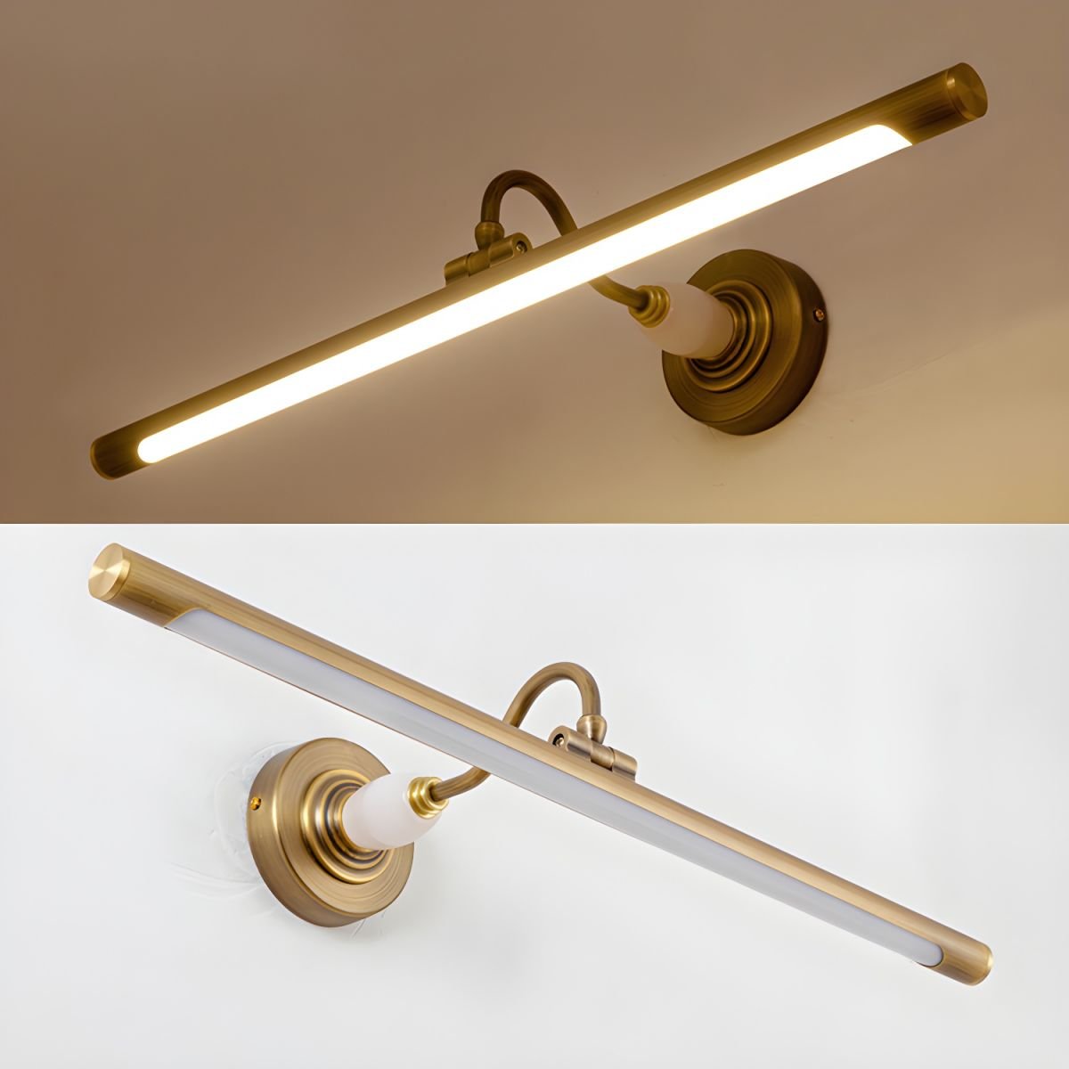 Archer Art Linear Wall Light, Hardwired Wall Sconce, detail 7