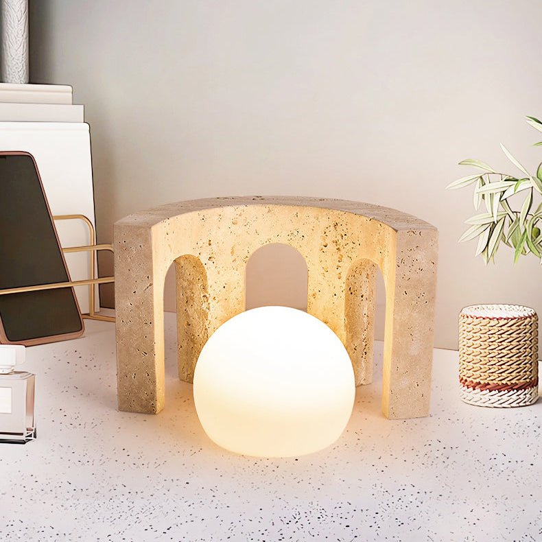 Arco Stone Table Lamp