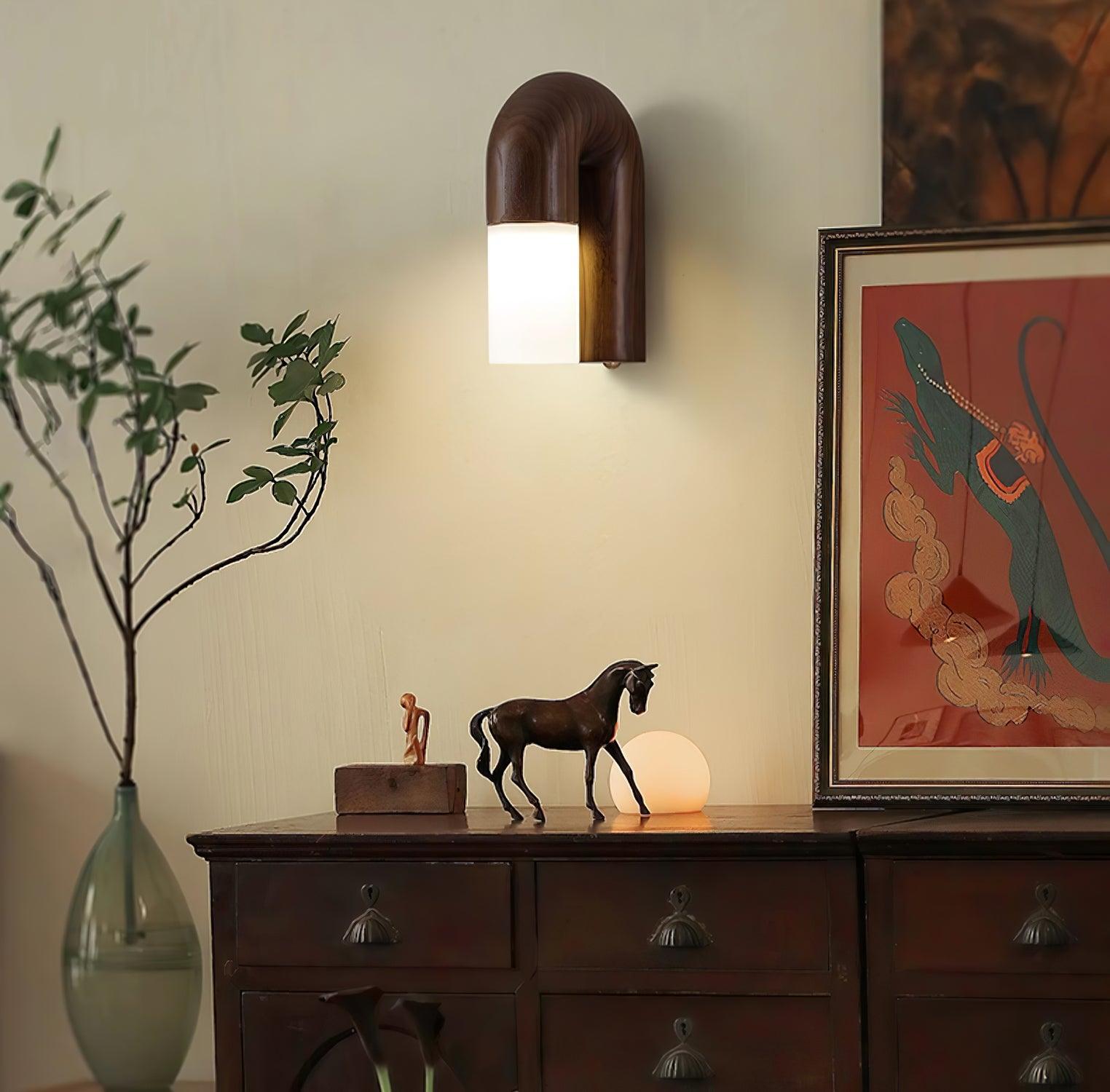 Arcus Wood Wall Lamp 7.1