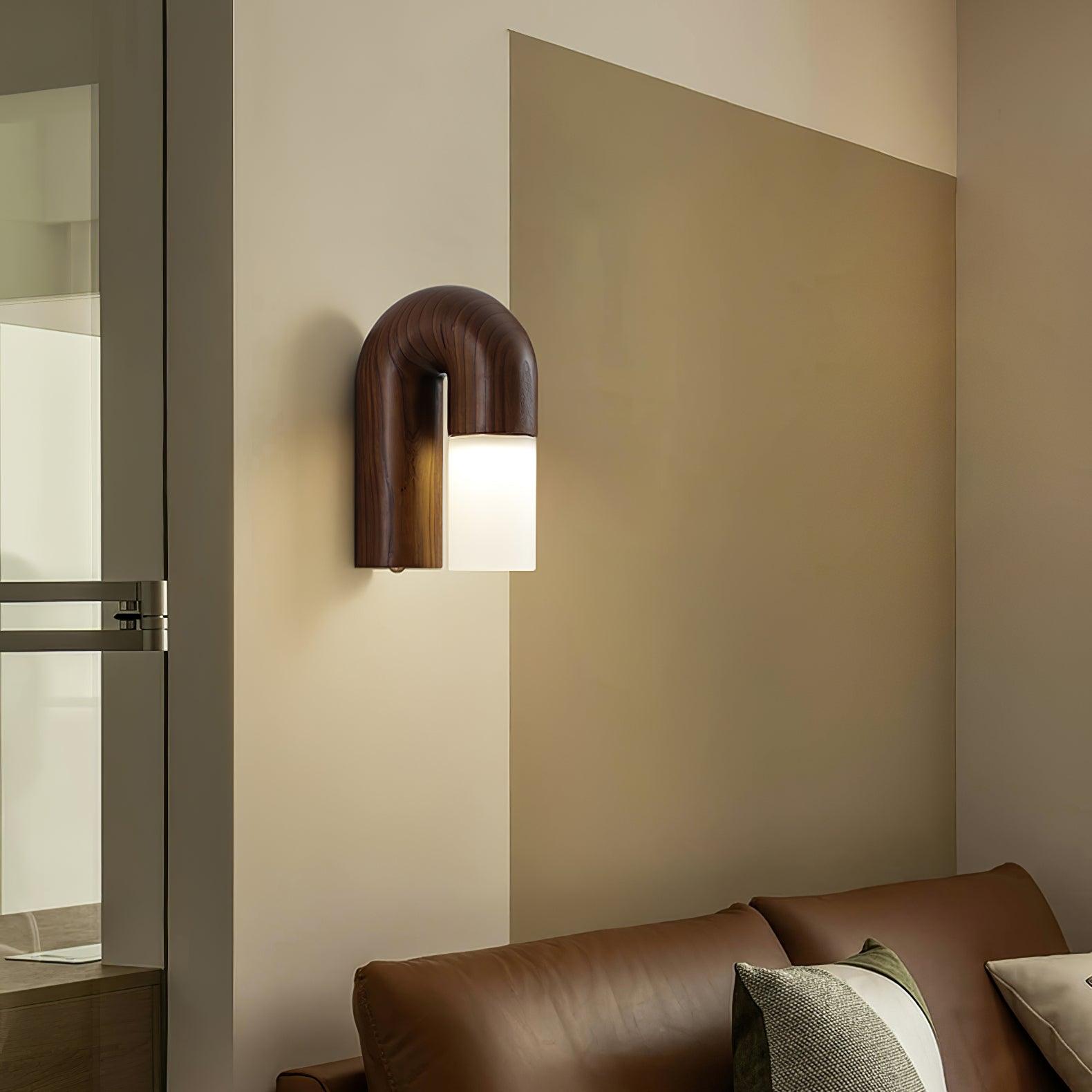 Arcus Wood Wall Lamp 7.1