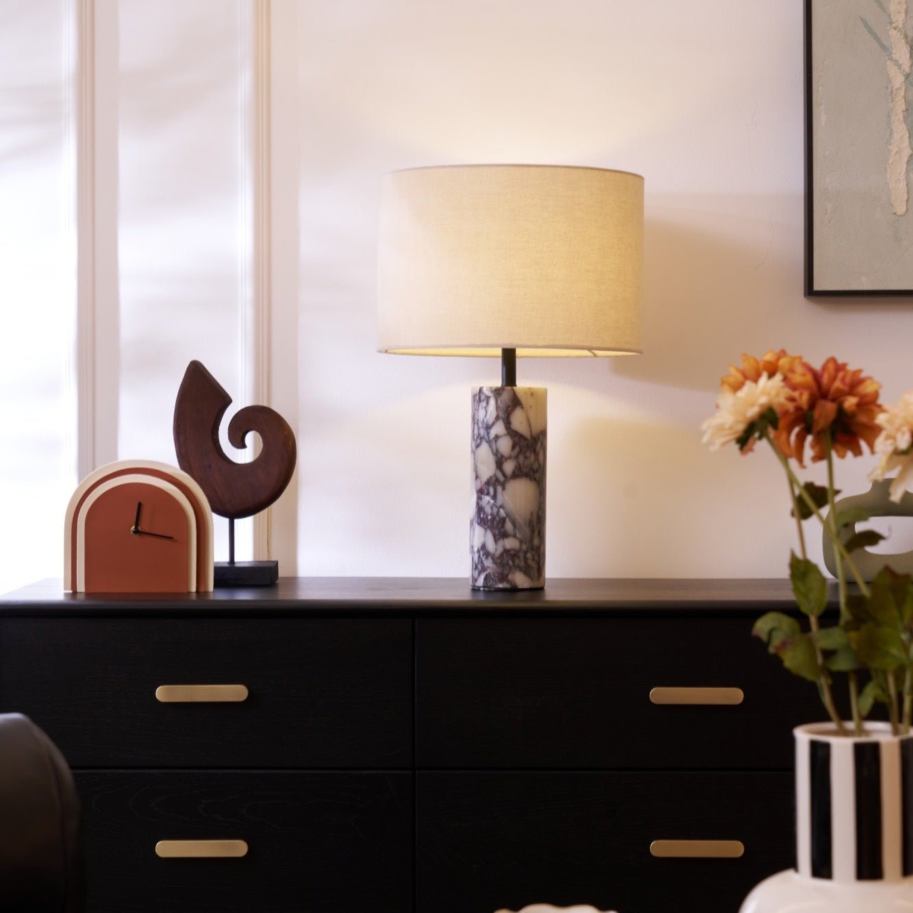 Ardena Marble Table Lamp detail view 5