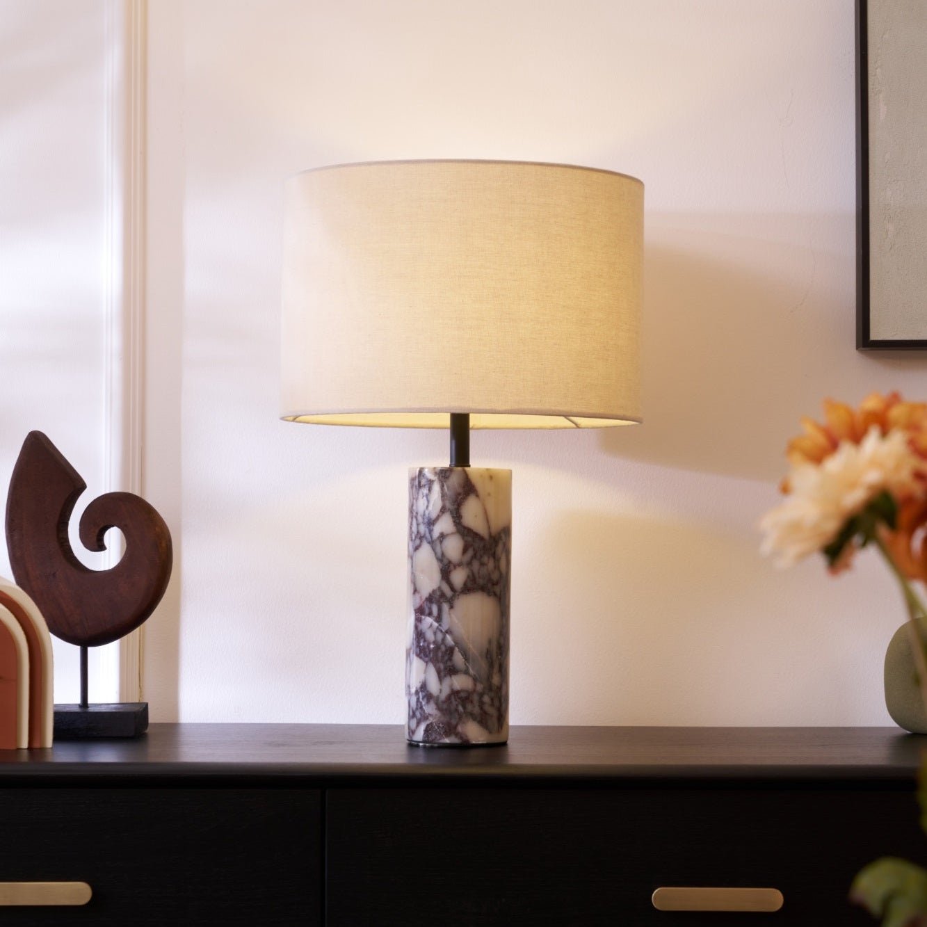 Ardena Marble Table Lamp detail view 12