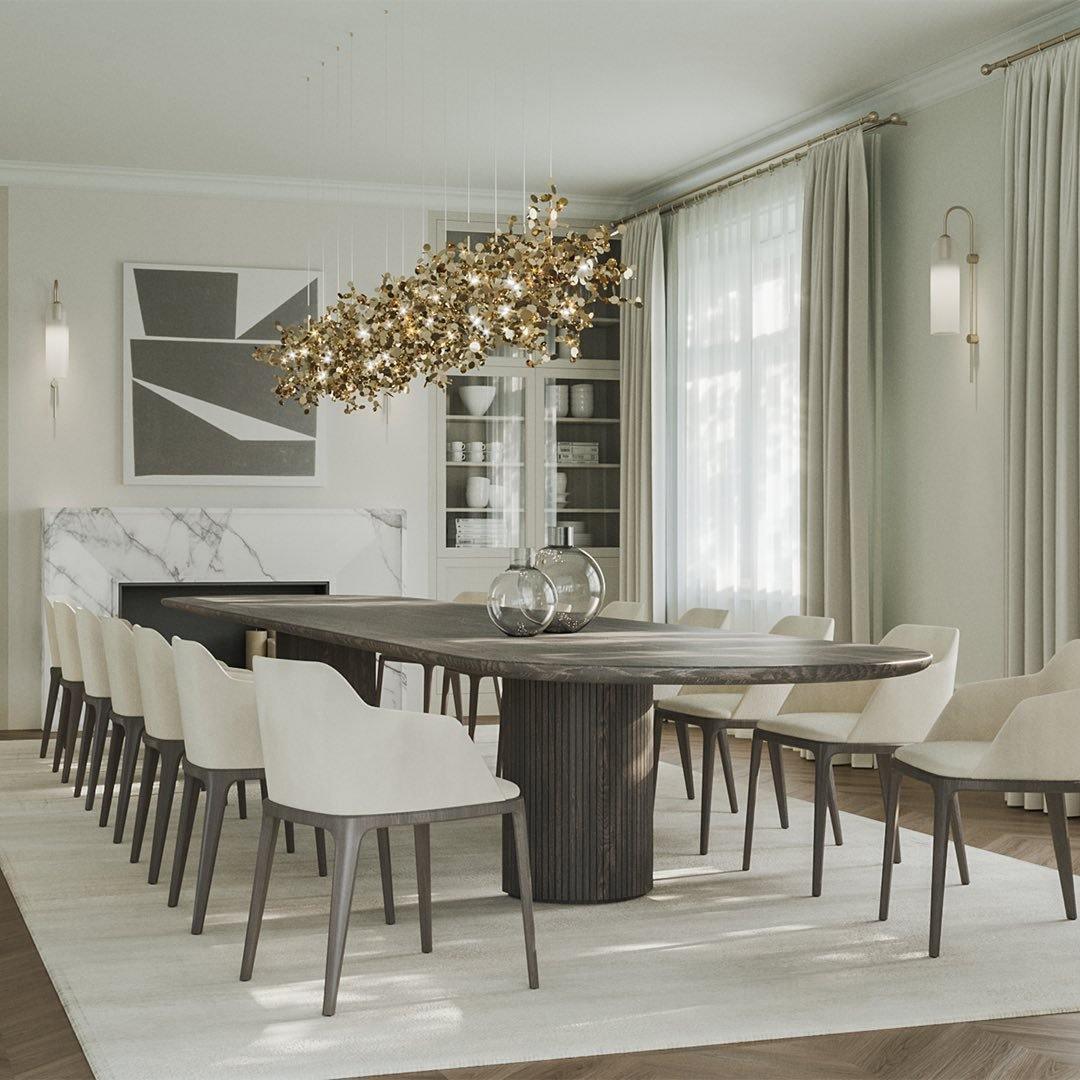nickel chandelier shown as a main product image for foyers