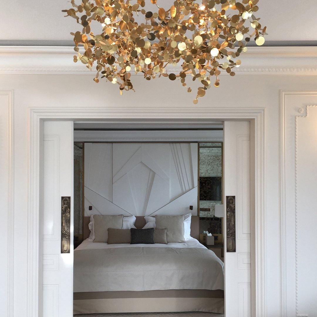 Chandelier detail image with finish, structure, and proportion visible