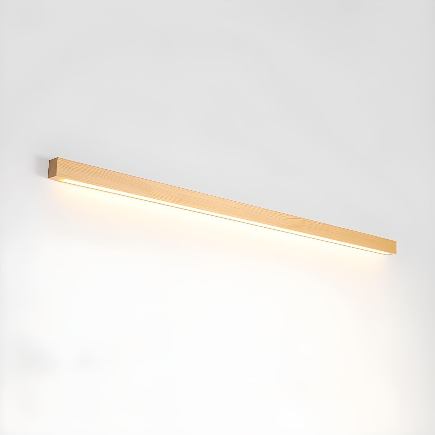 Arlo Linear Wood Wall Light, Hardwired Wall Sconce, detail 15