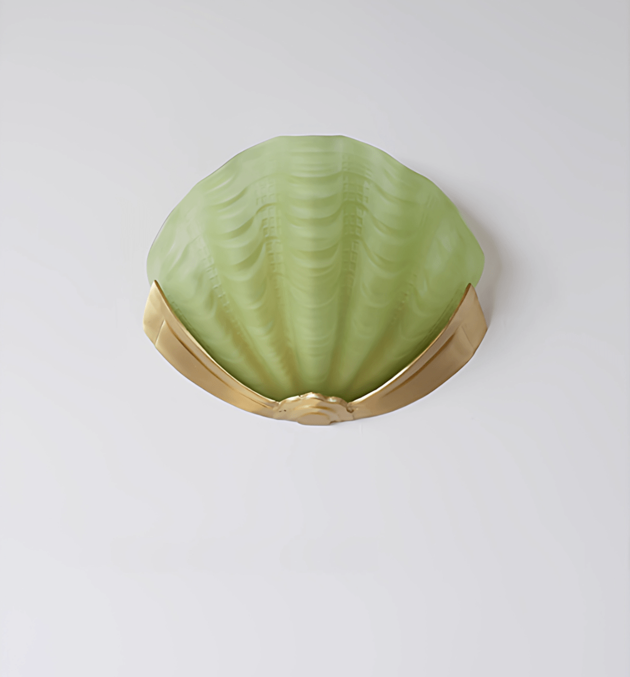 Art Deco Scallop Wall Sconce