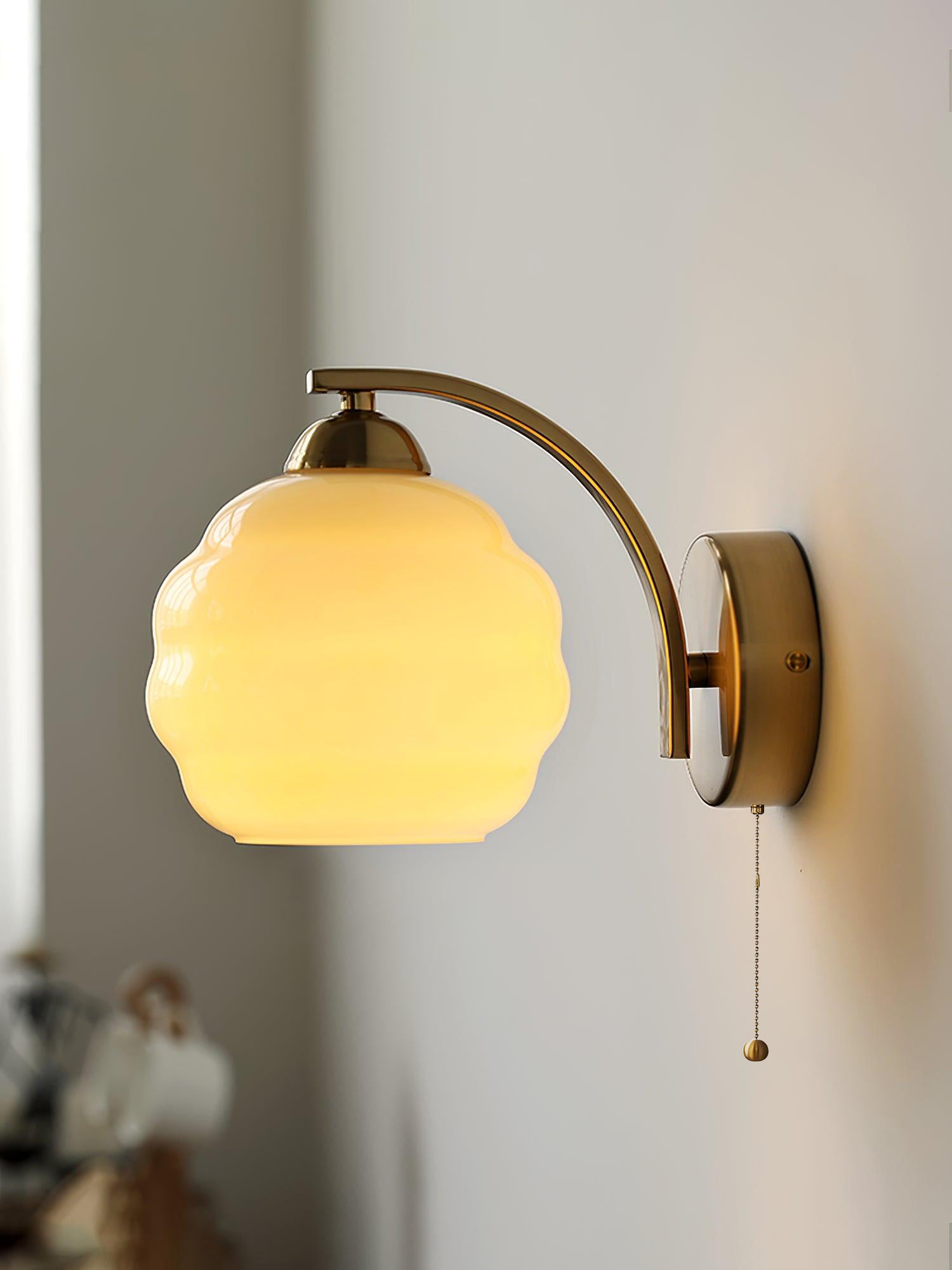 Gatsby Wall Light - ∅ 5.9″ x H 6.3″ Iron, Hardwired Wall Sconce, detail 2
