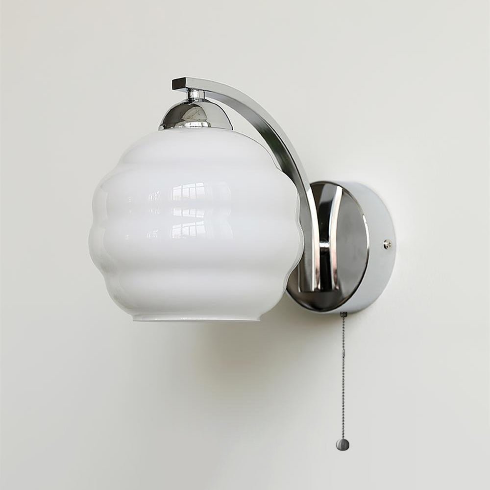 Gatsby Wall Light - ∅ 5.9″ x H 6.3″ Iron, Hardwired Wall Sconce, detail 12