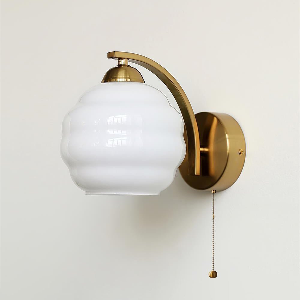 Gatsby Wall Light - ∅ 5.9″ x H 6.3″ Iron, Hardwired Wall Sconce, detail 19