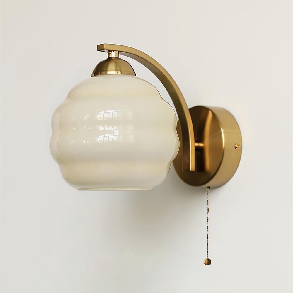 Gatsby Wall Light - ∅ 5.9″ x H 6.3″ Iron, Hardwired Wall Sconce, detail 15