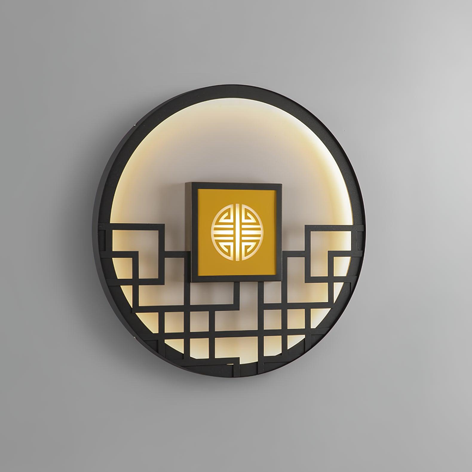 Circular Exterior Wall Light, Outdoor Wall Light, detail 20