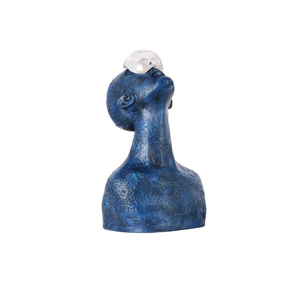 Atlas Guardian Sculpture Table Lamp