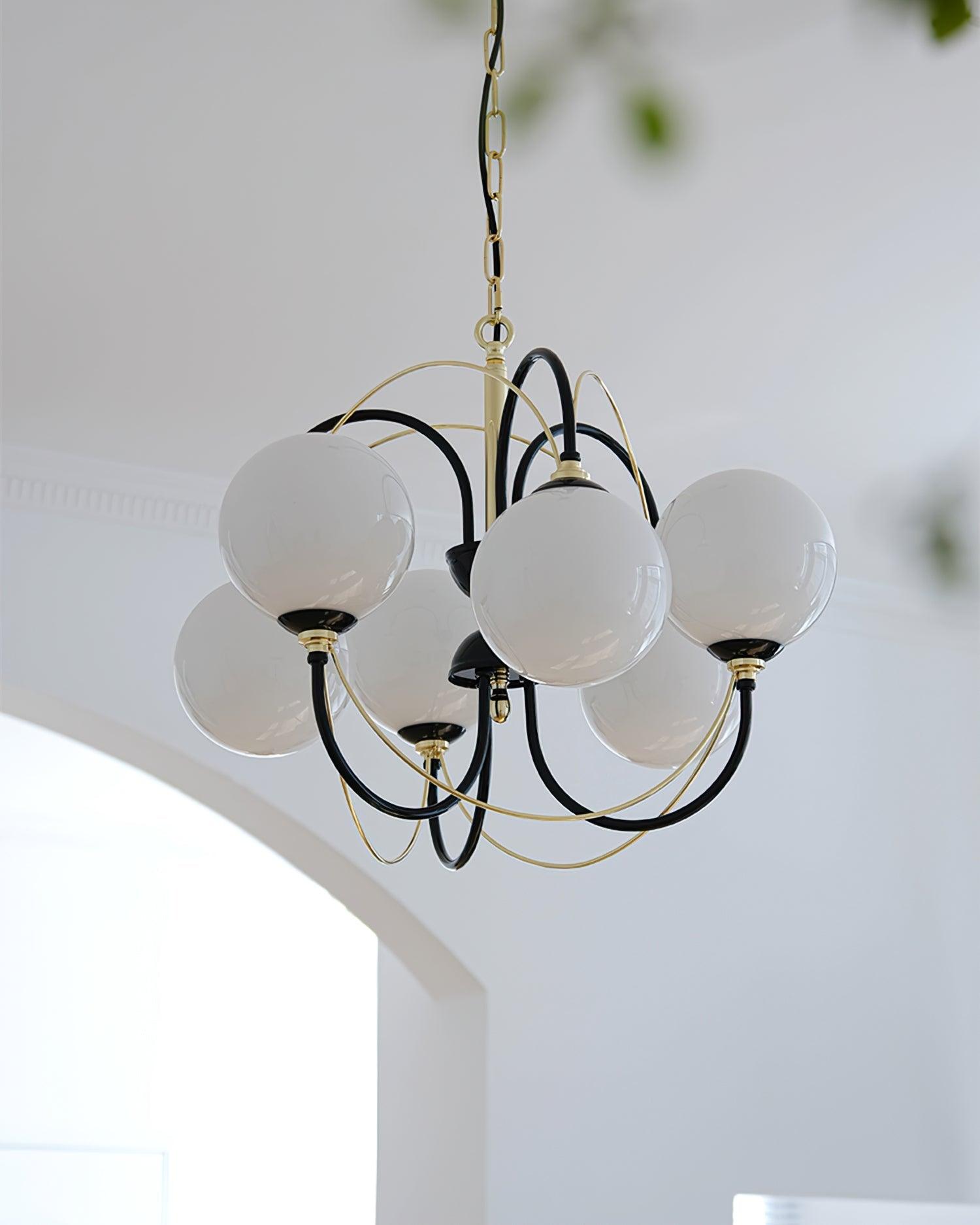 Atomic Orbit Chandelier 23.6