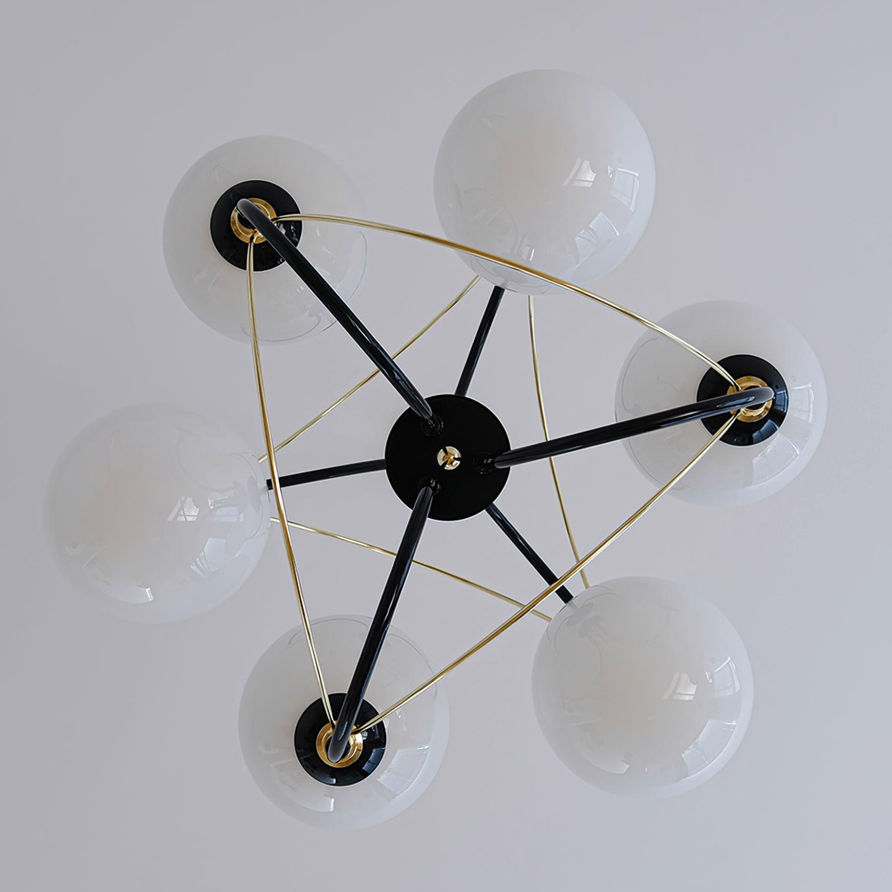 Atomic Orbit Chandelier 23.6