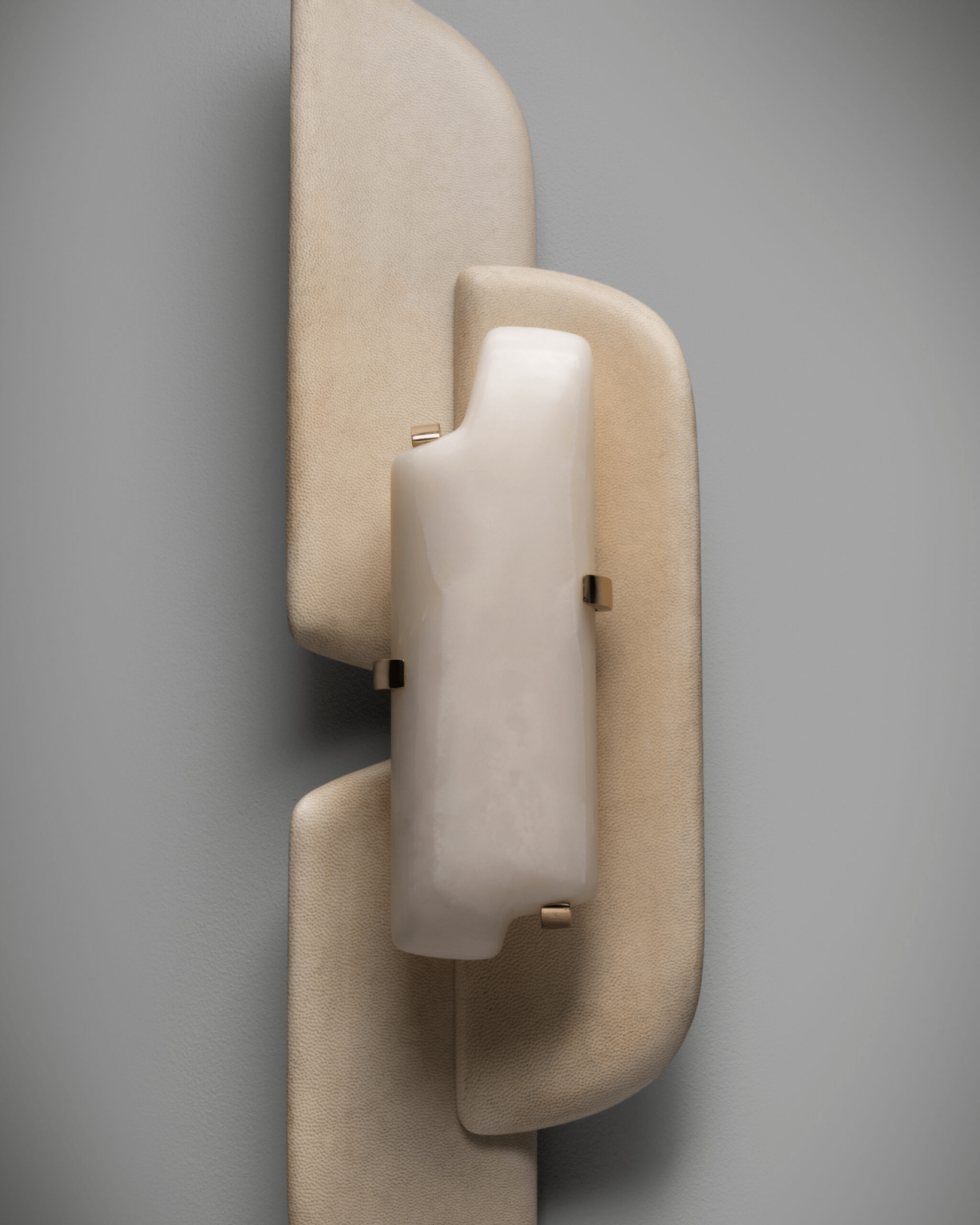 Aurellin Alabaster Wall Light - Wall Lamp, Hardwired Wall Sconce, detail 5