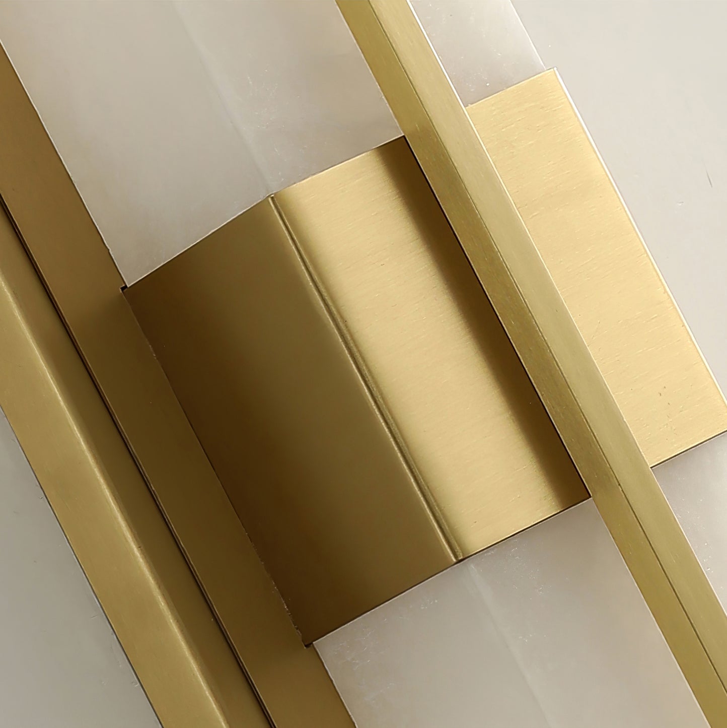 Axis Twin Alabaster Wall Light, Hardwired Wall Sconce, detail 23