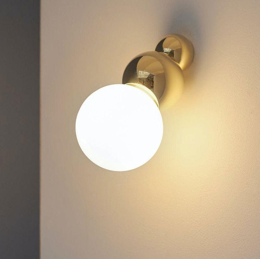 Ball Mounted Wall Light, Hardwired Wall Sconce, detail 8