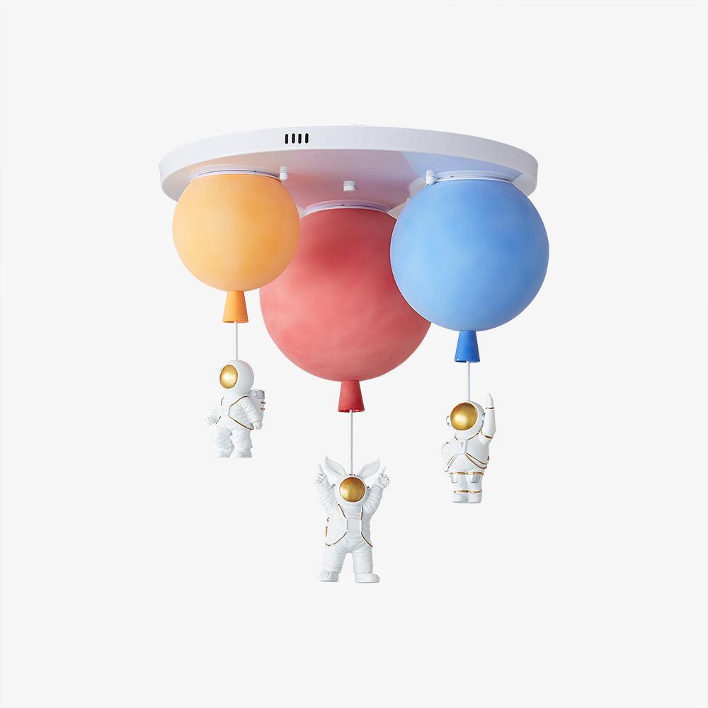 Frosted Balloon Combination Overhead Lamp Ceiling Light