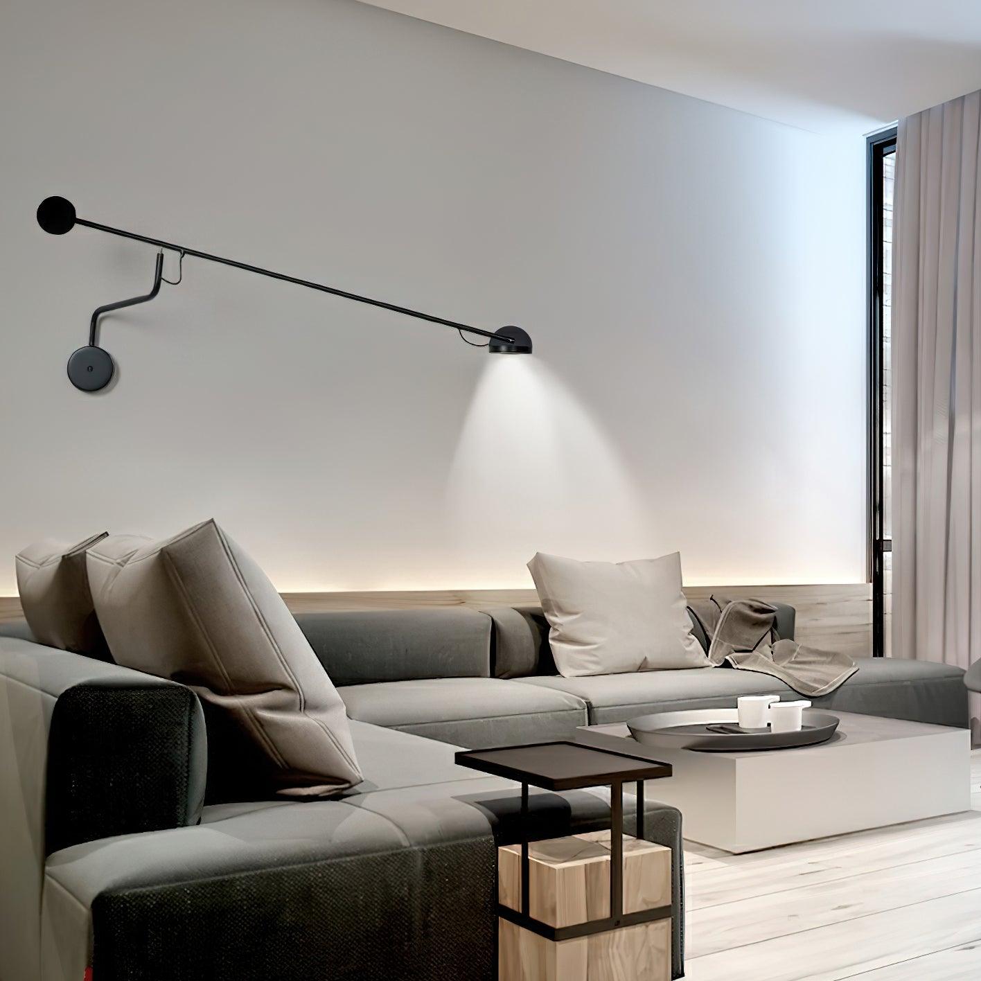 Base Wave Wall Lamp 47.2