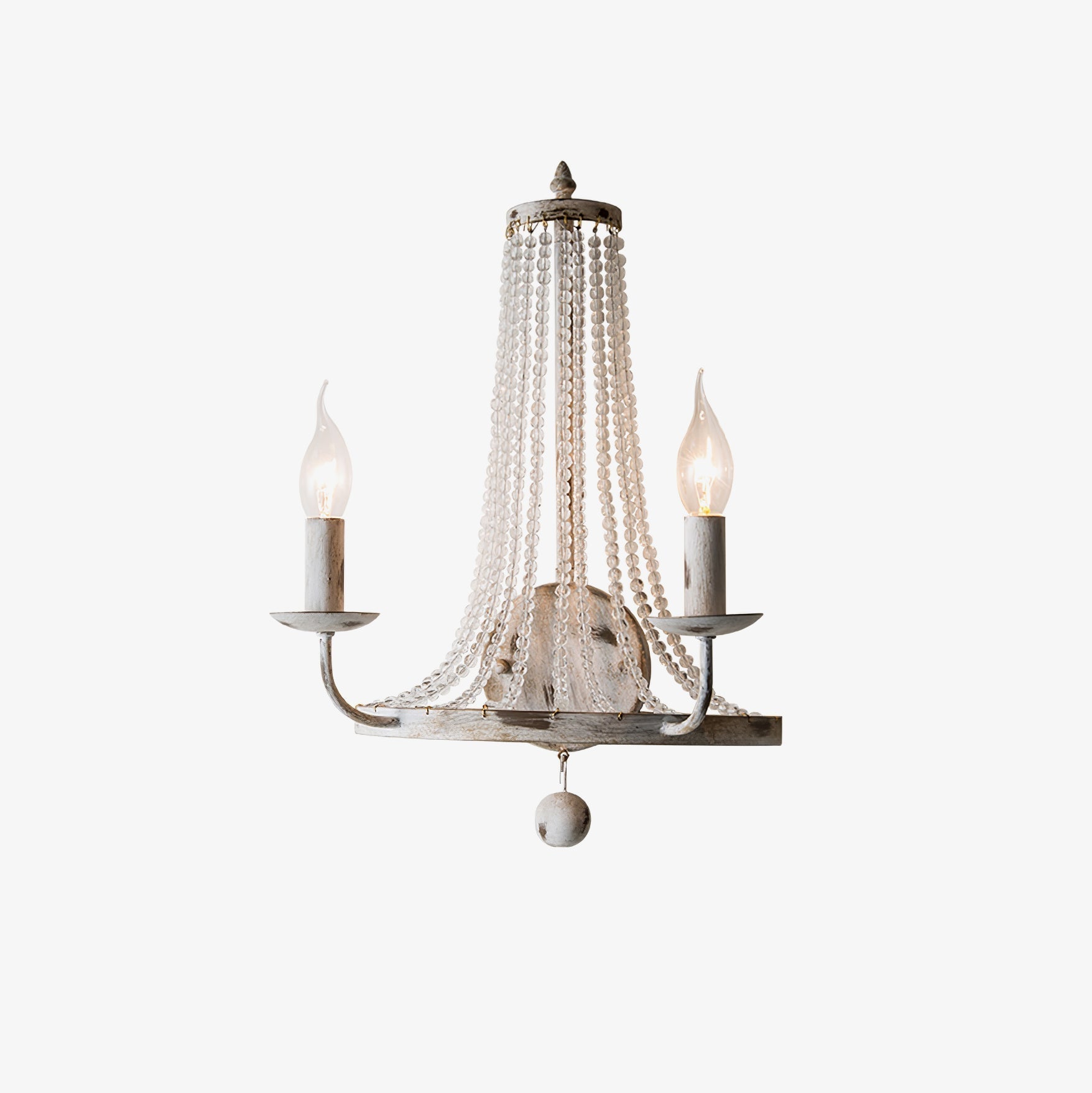 Basket Crystal Wall Sconce