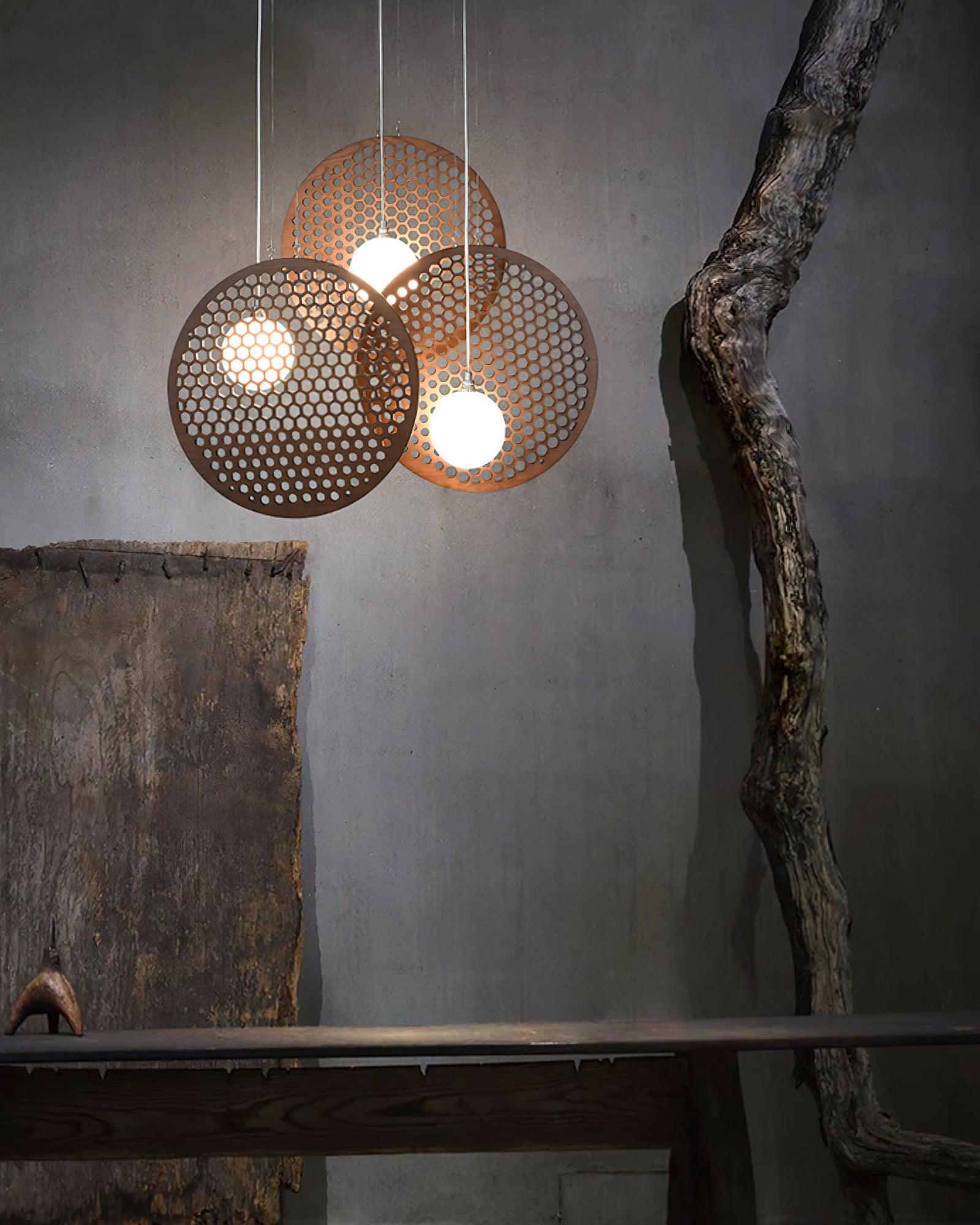Bee Plate Chandelier 27.6