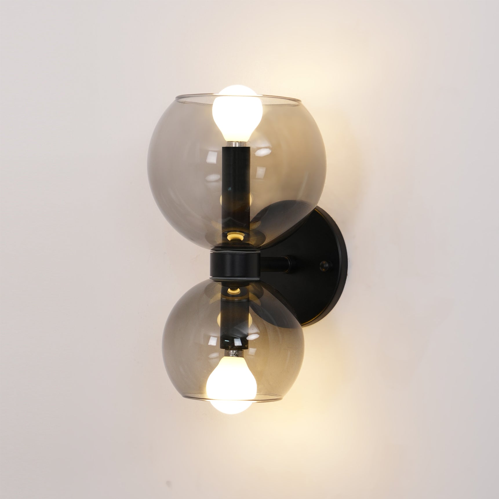 Close-up angle of Betty Wall Lamp showing form and material detail
