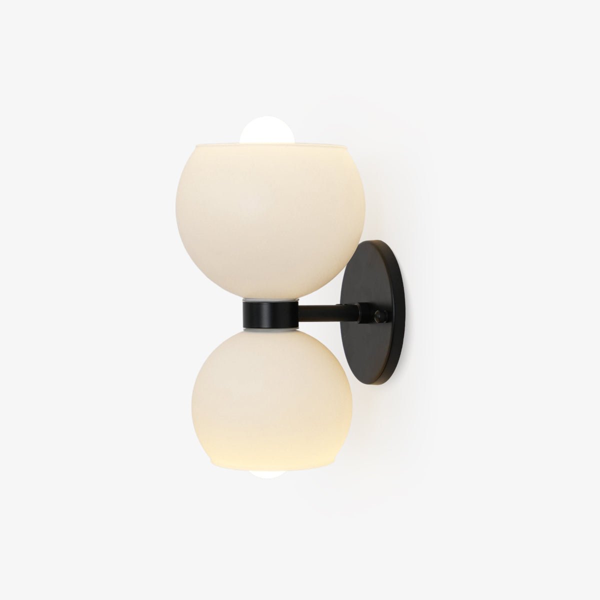 glass wall light shown as a main product image for hospitality spaces