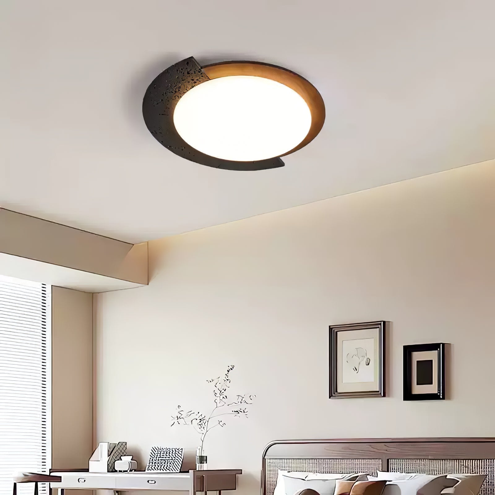 Blackhole Stone Ceiling Light detail view 3