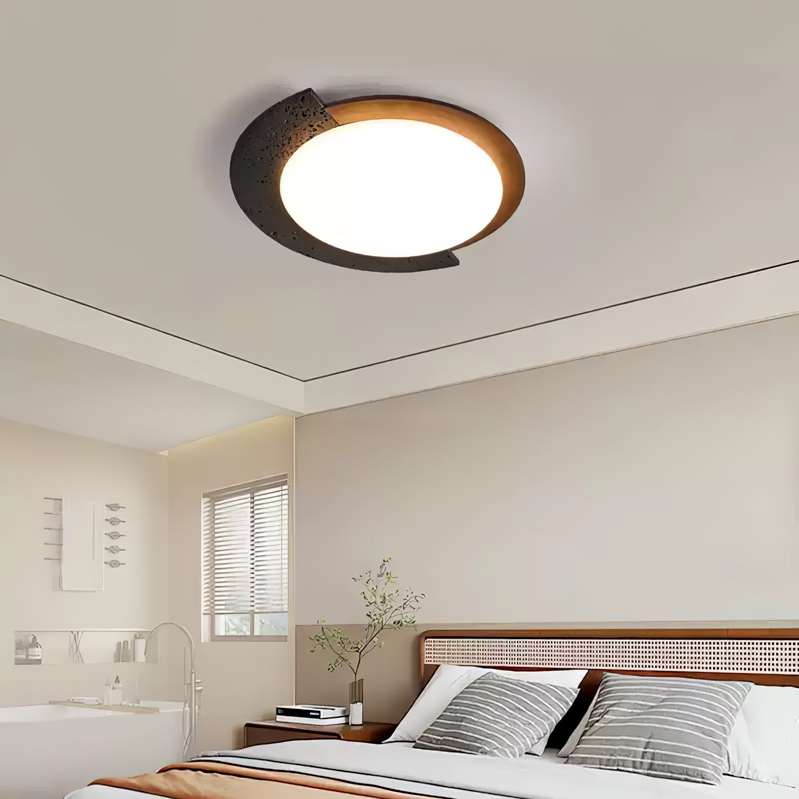 Blackhole Stone Ceiling Light detail view 4