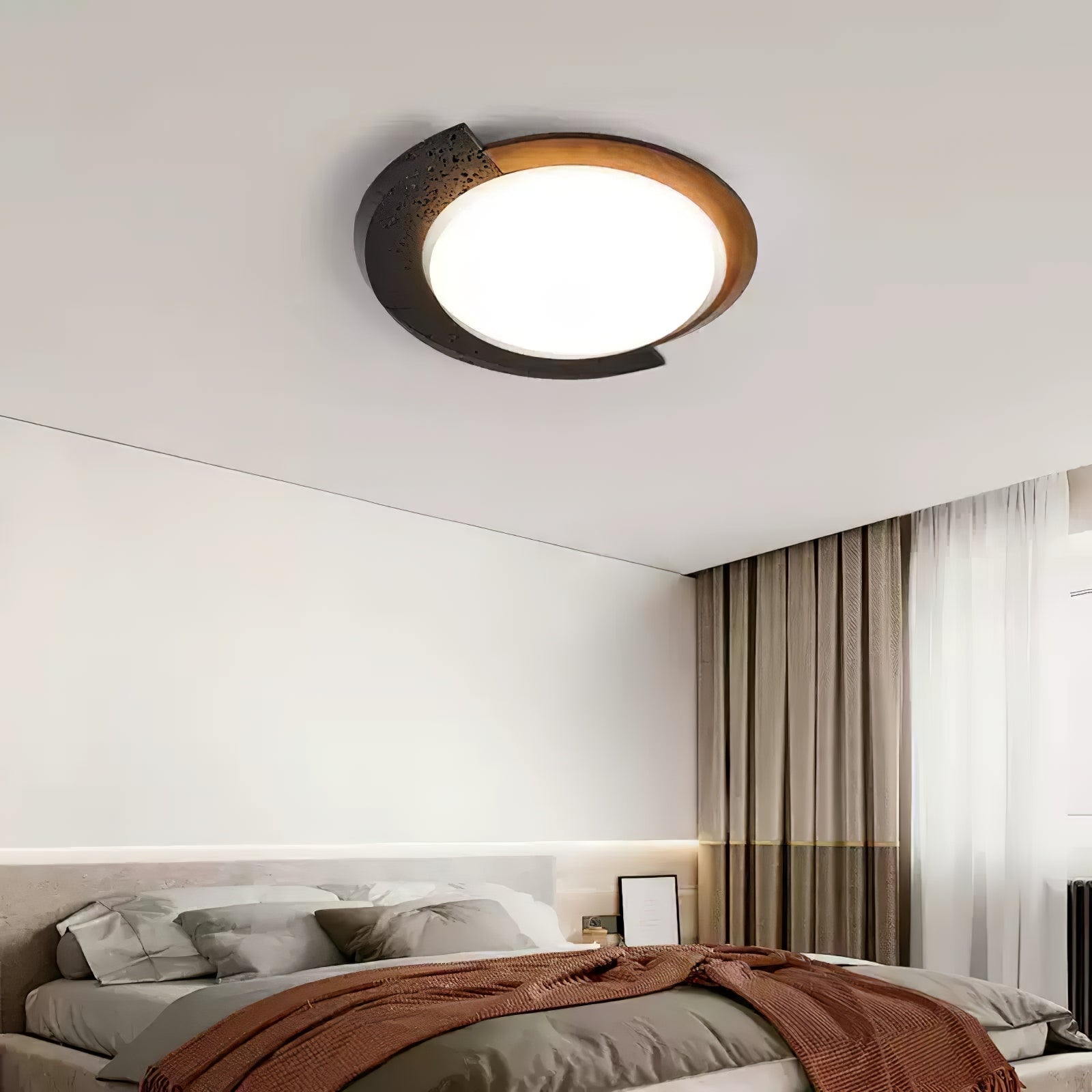Blackhole Stone Ceiling Light detail view 5