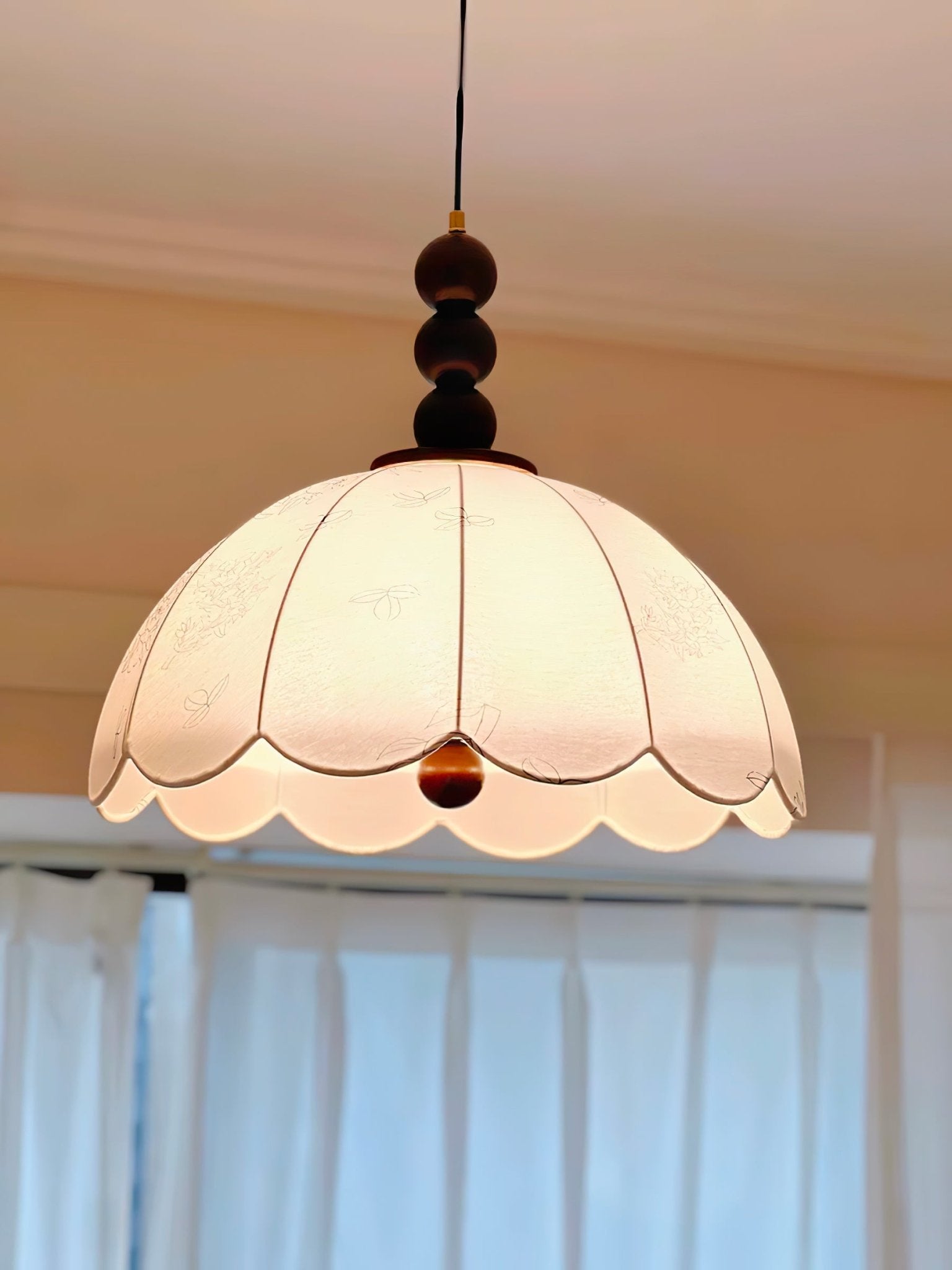 Blossom Fabric Pendant Light detail view 18