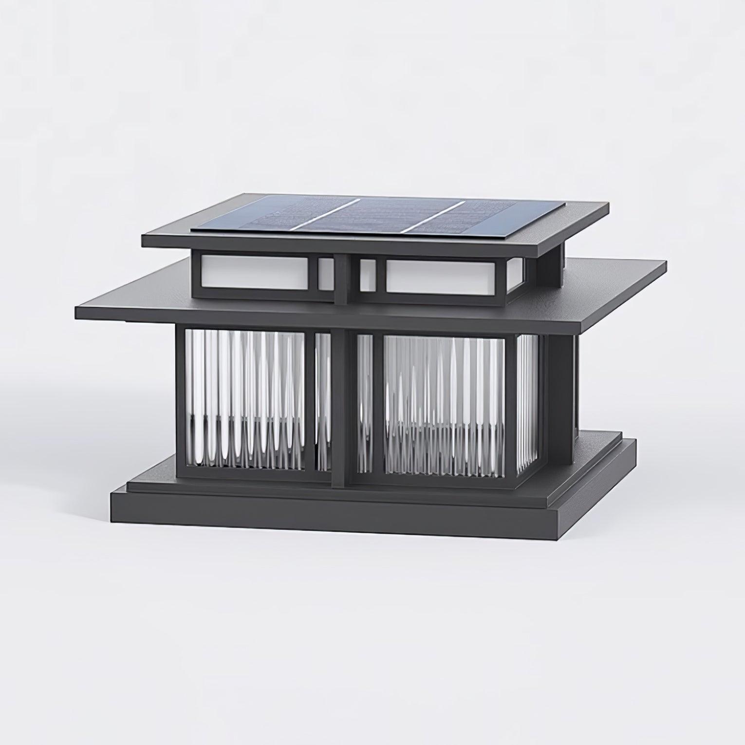 Boilyn Pillar Solar Outdoor Light Table Lamp