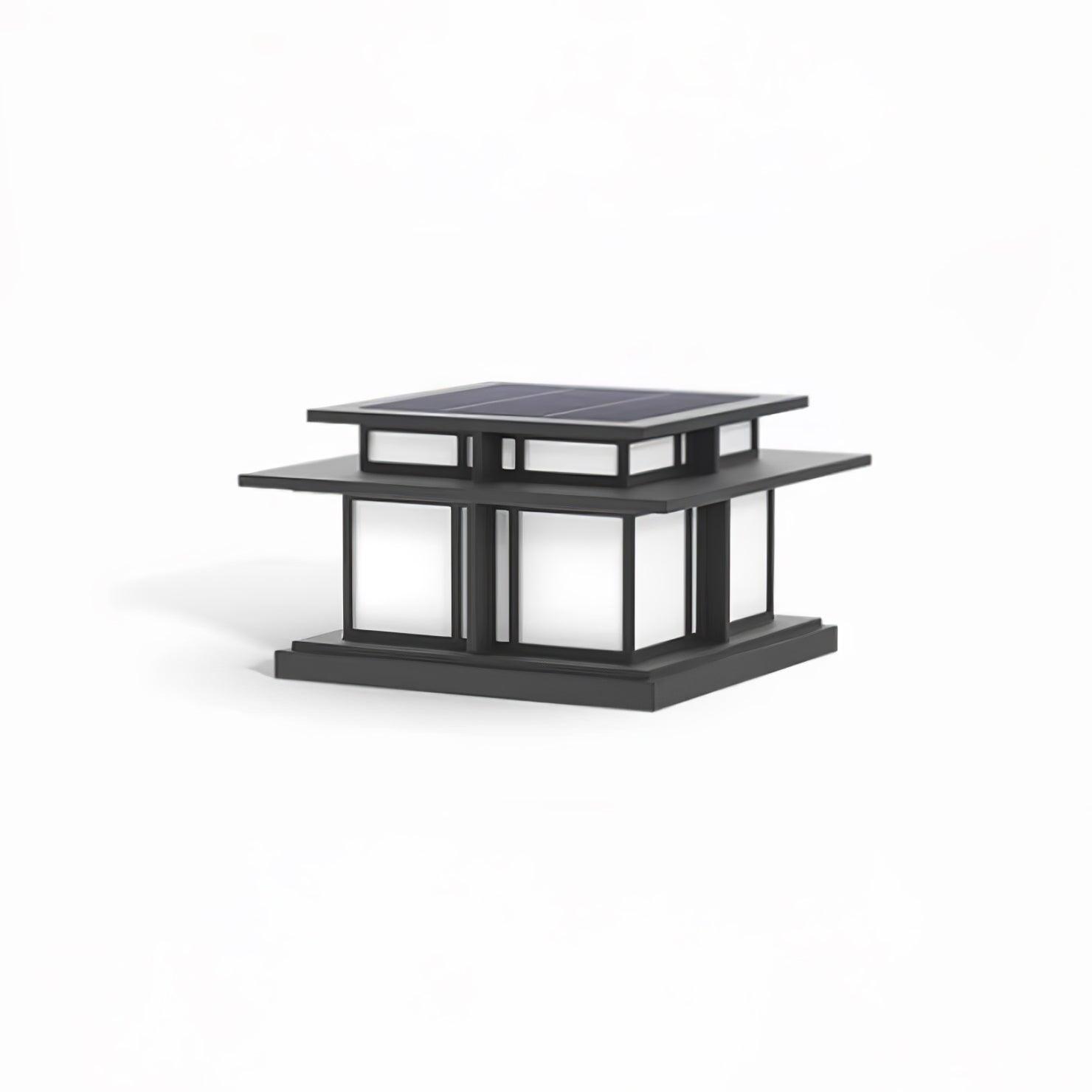 Boilyn Pillar Solar Outdoor Light Table Lamp