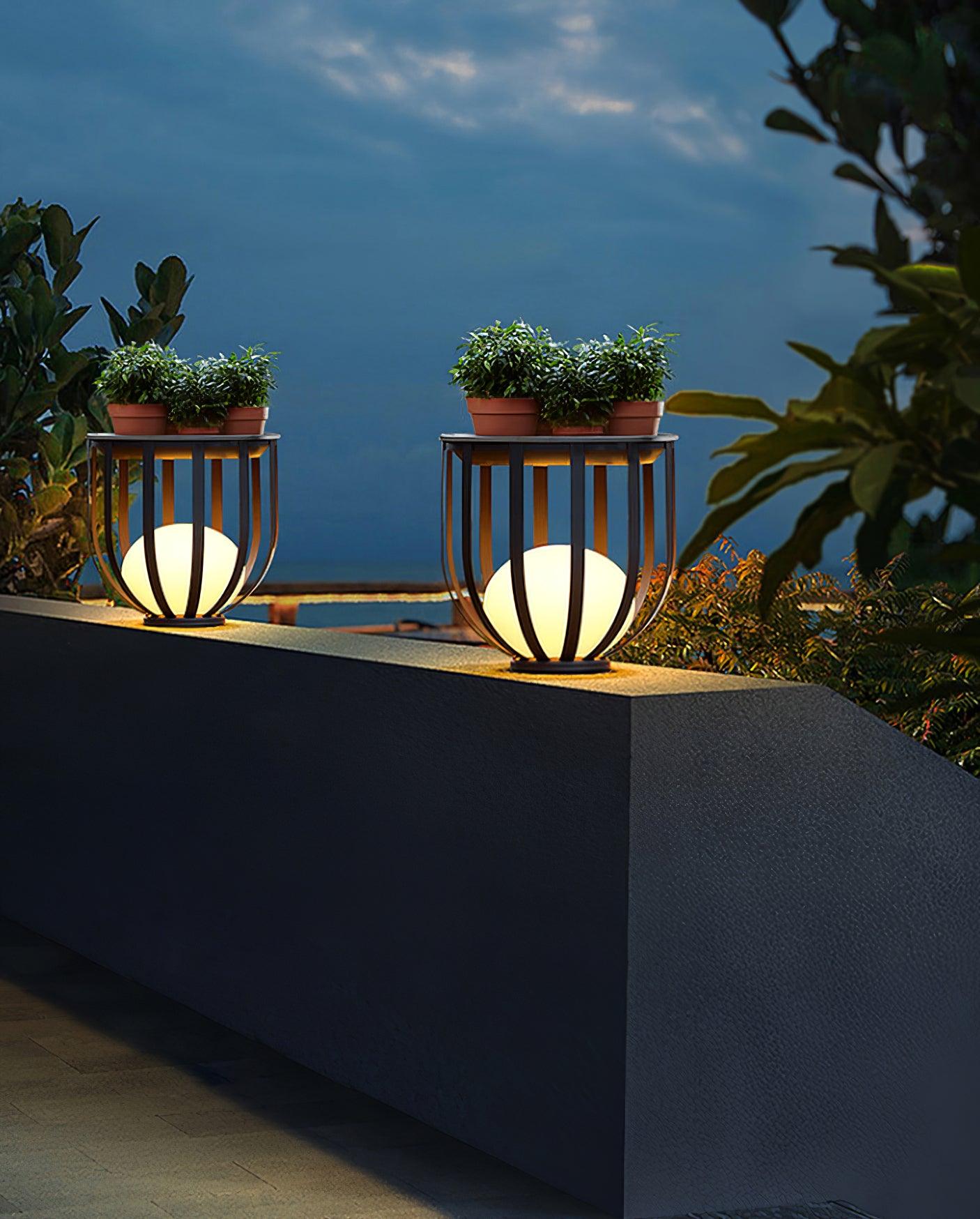 Bols Garden Outdoor Floor Lamp