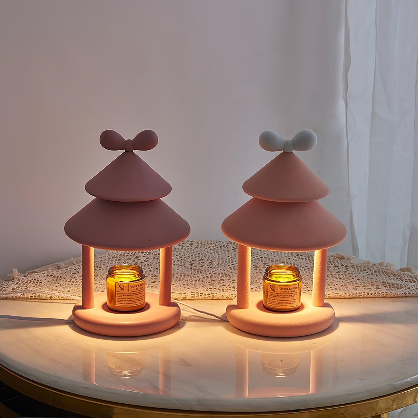 Bow Tie Cone Table Lamp 7.9