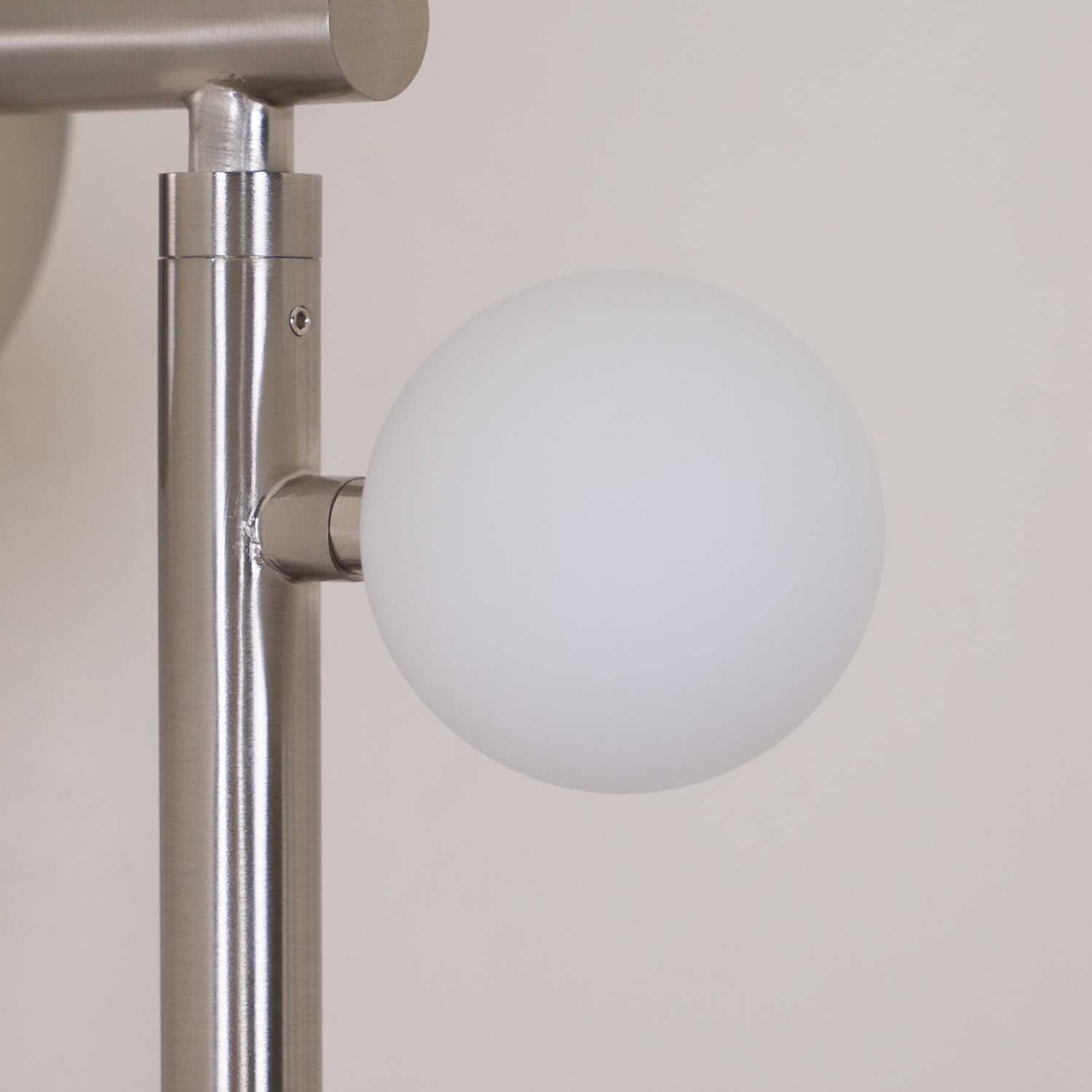 Brass Glass Tube Wall Light - 7 Heads A Φ 4.7 x H 39.4 Brass, Hardwired Wall Sconce, detail 80