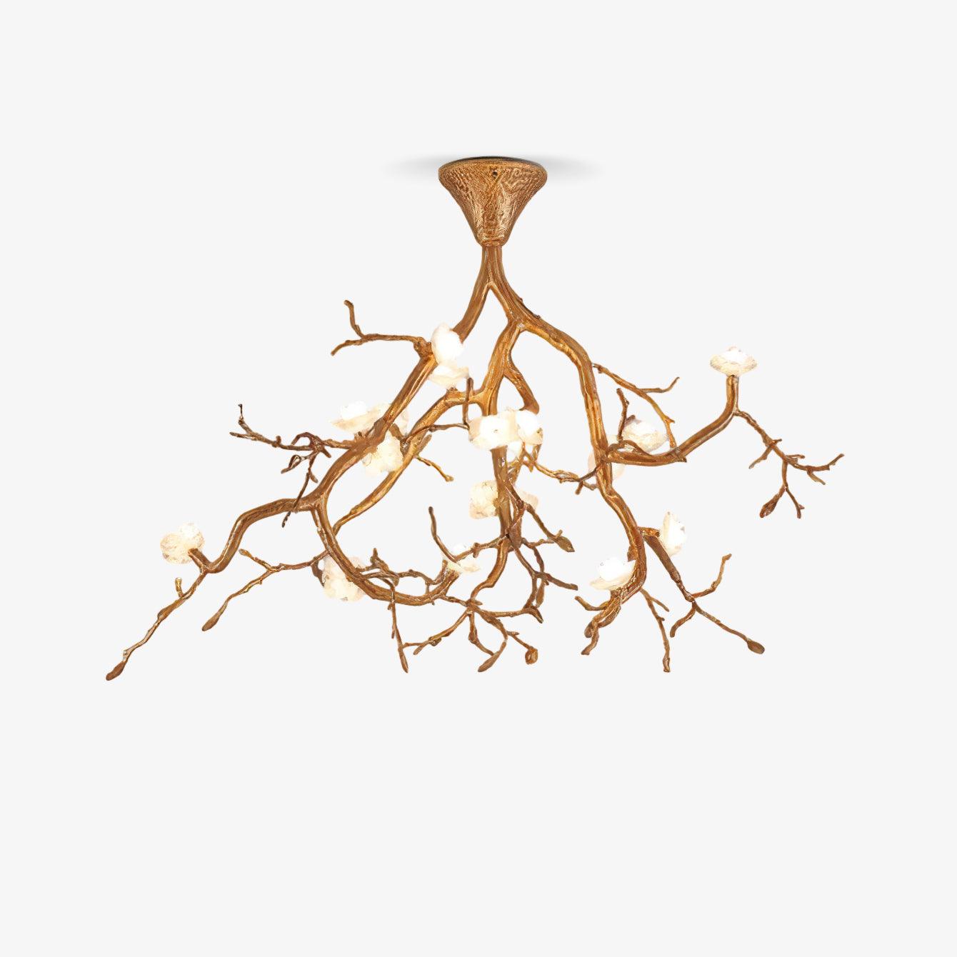 Tree Branches Flower Ceiling-mounted Light Ceiling Lamp
