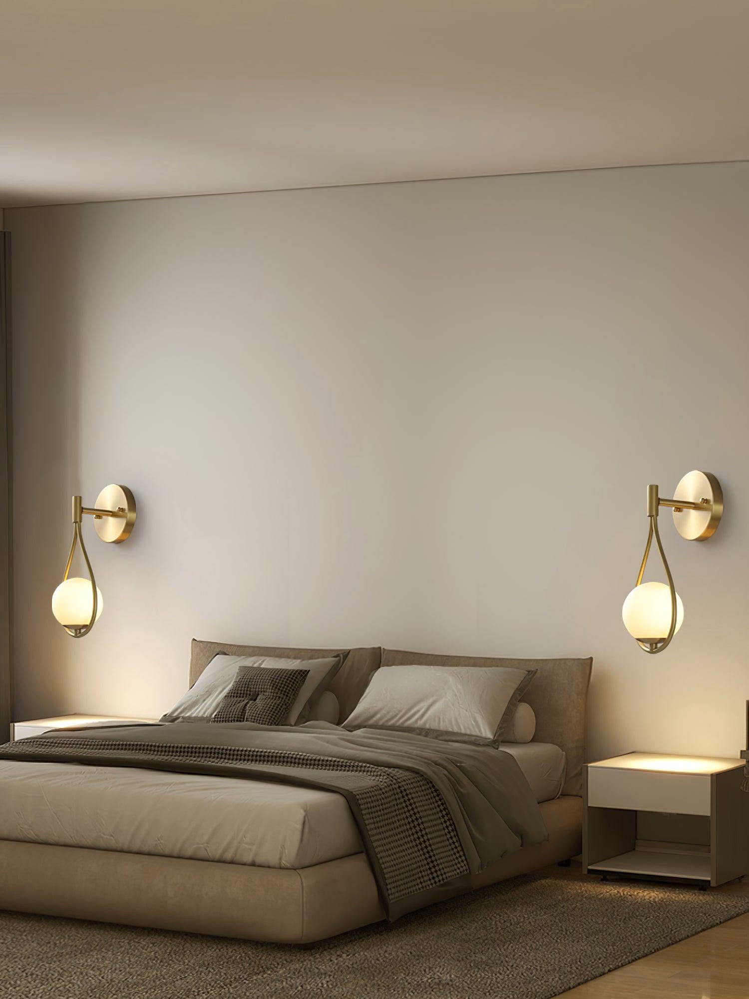Brass Vanity Wall Lamp 5.3