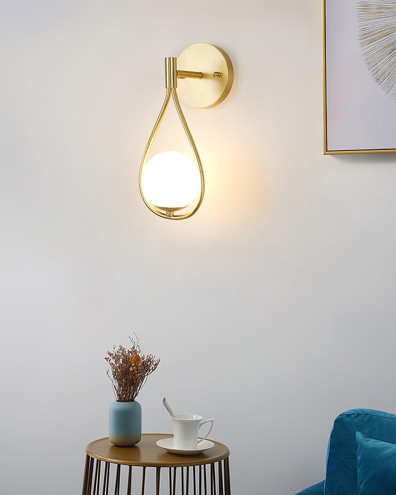 Brass Vanity Wall Lamp 5.3