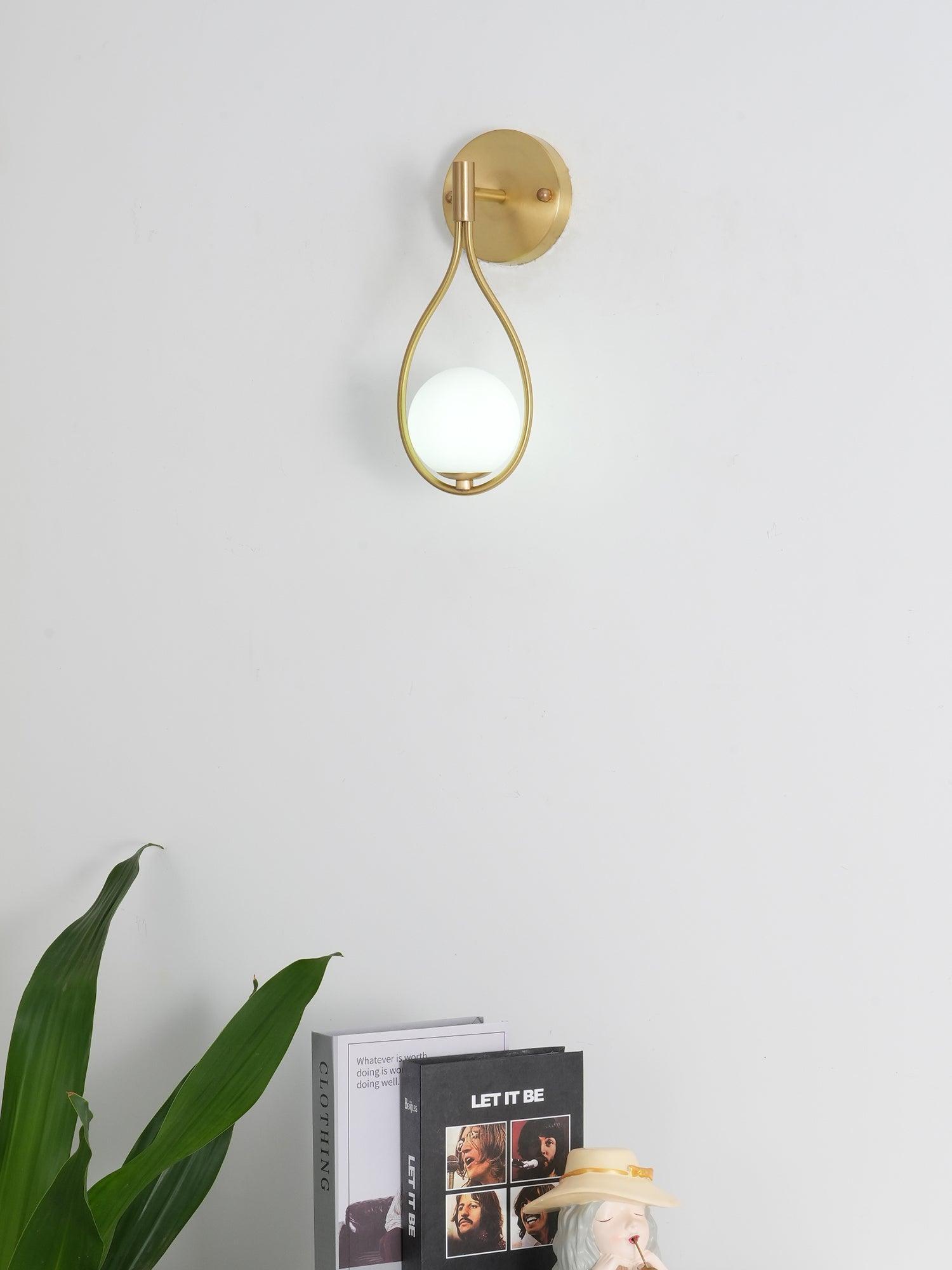 Brass Vanity Wall Lamp 5.3