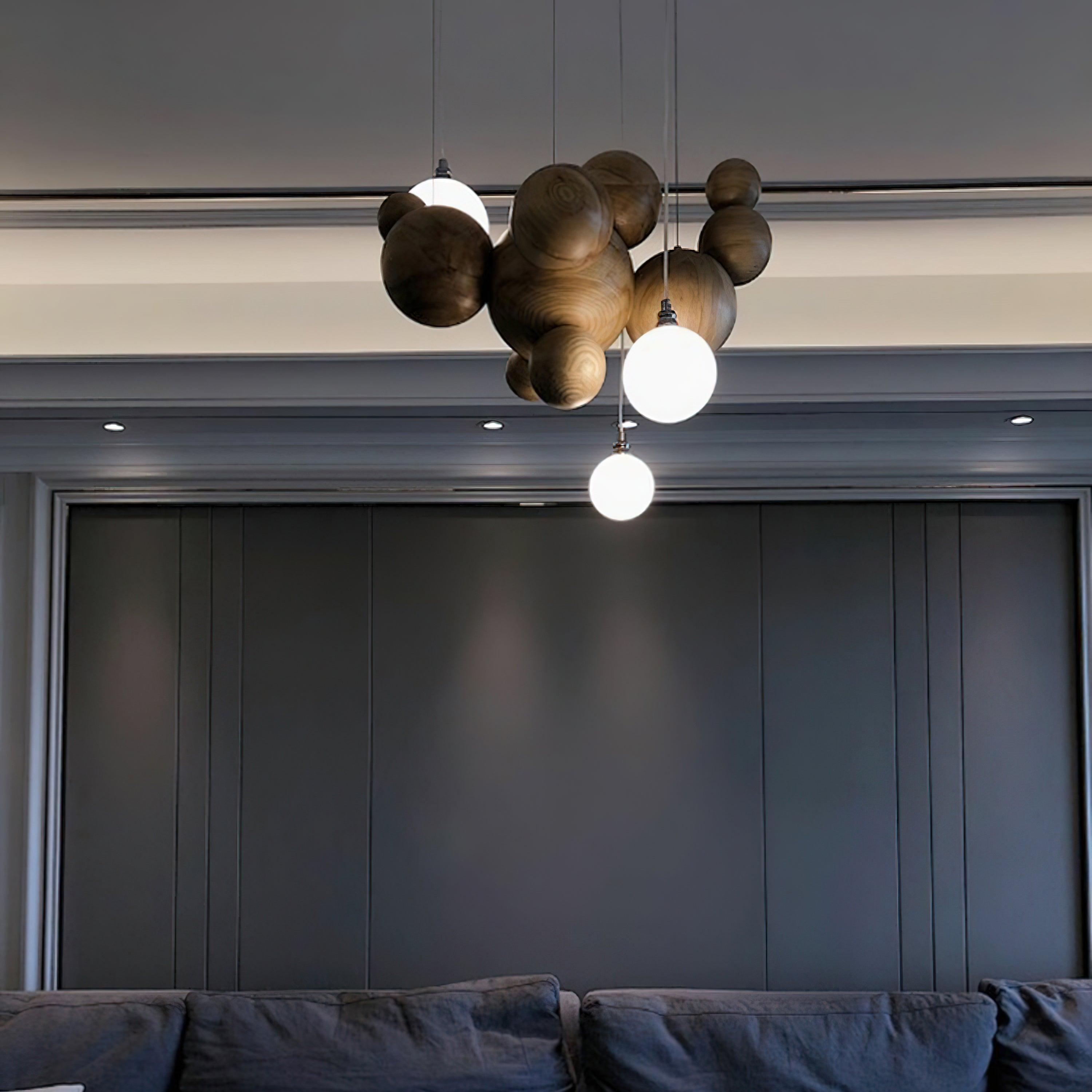 Bubble Ball Chandelier 19.7
