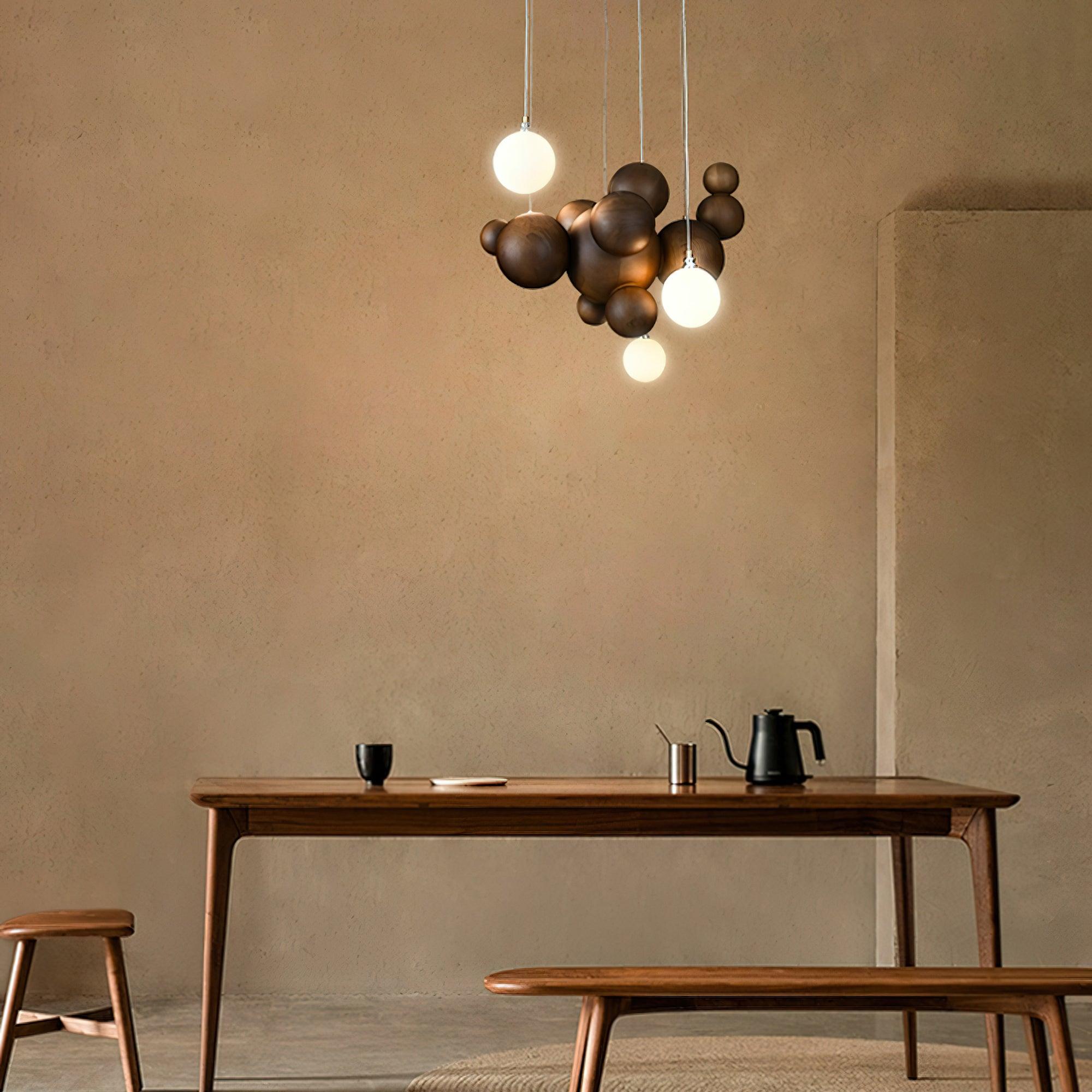 Bubble Ball Chandelier 19.7