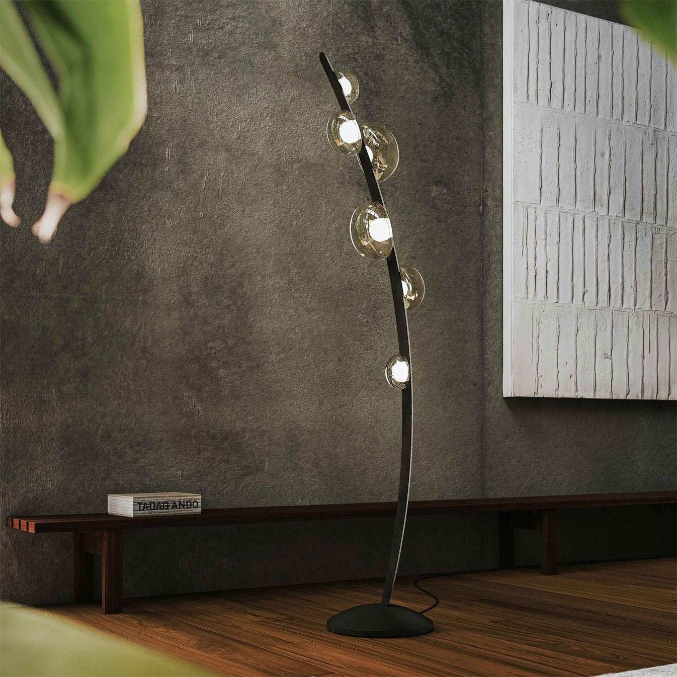 Bubbles Glass Floor Light, Floor Lamp, detail 9