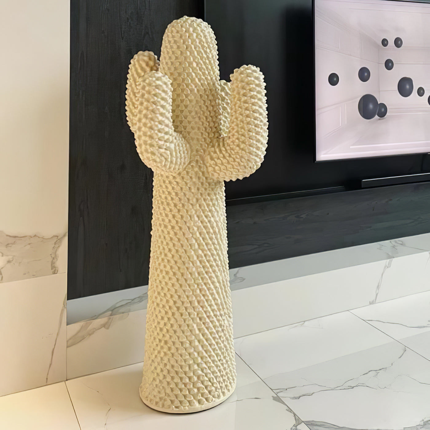 Mello Sculptural Portable Lamp Cactus Coat Rack