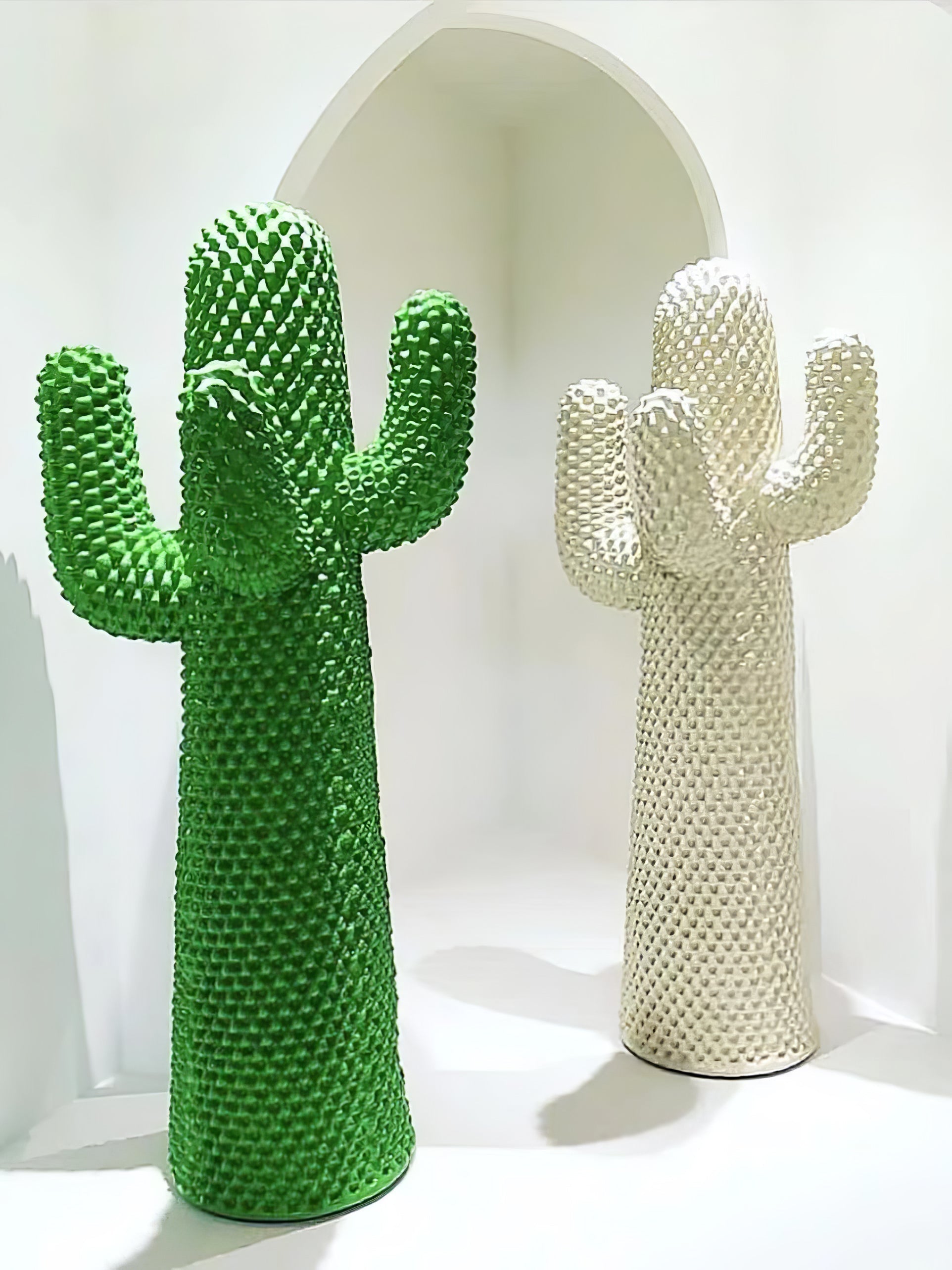 Mello Sculptural Portable Lamp Cactus Coat Rack