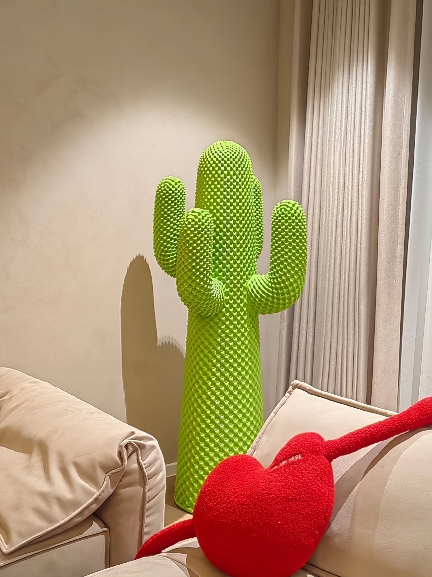 Mello Sculptural Portable Lamp Cactus Coat Rack