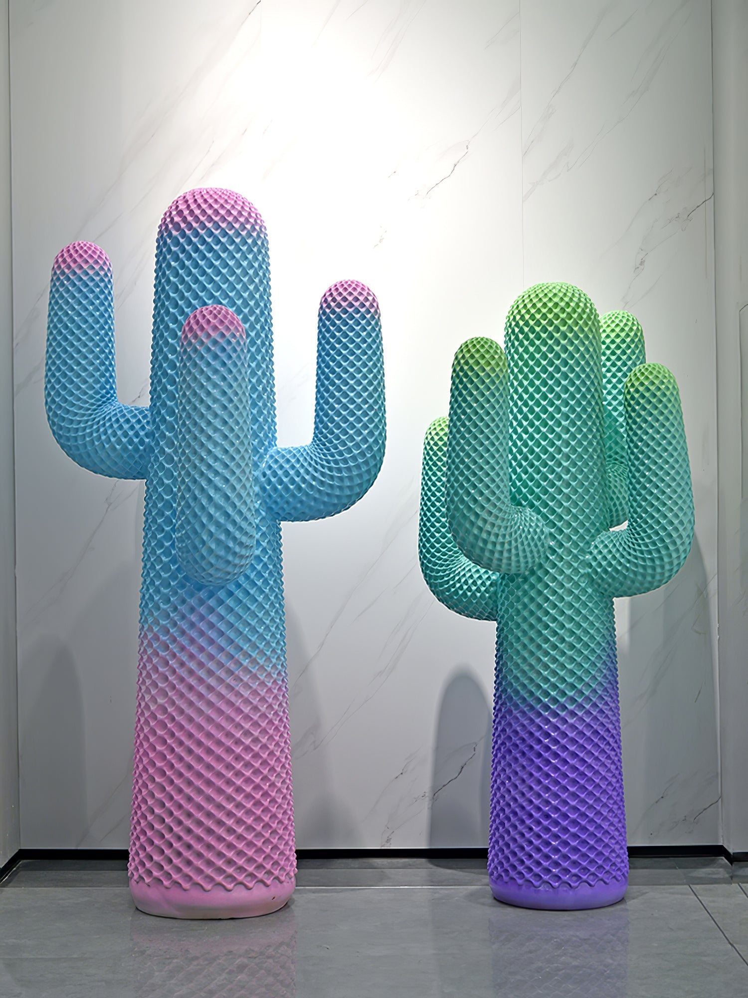 Mello Sculptural Portable Lamp Cactus Coat Rack