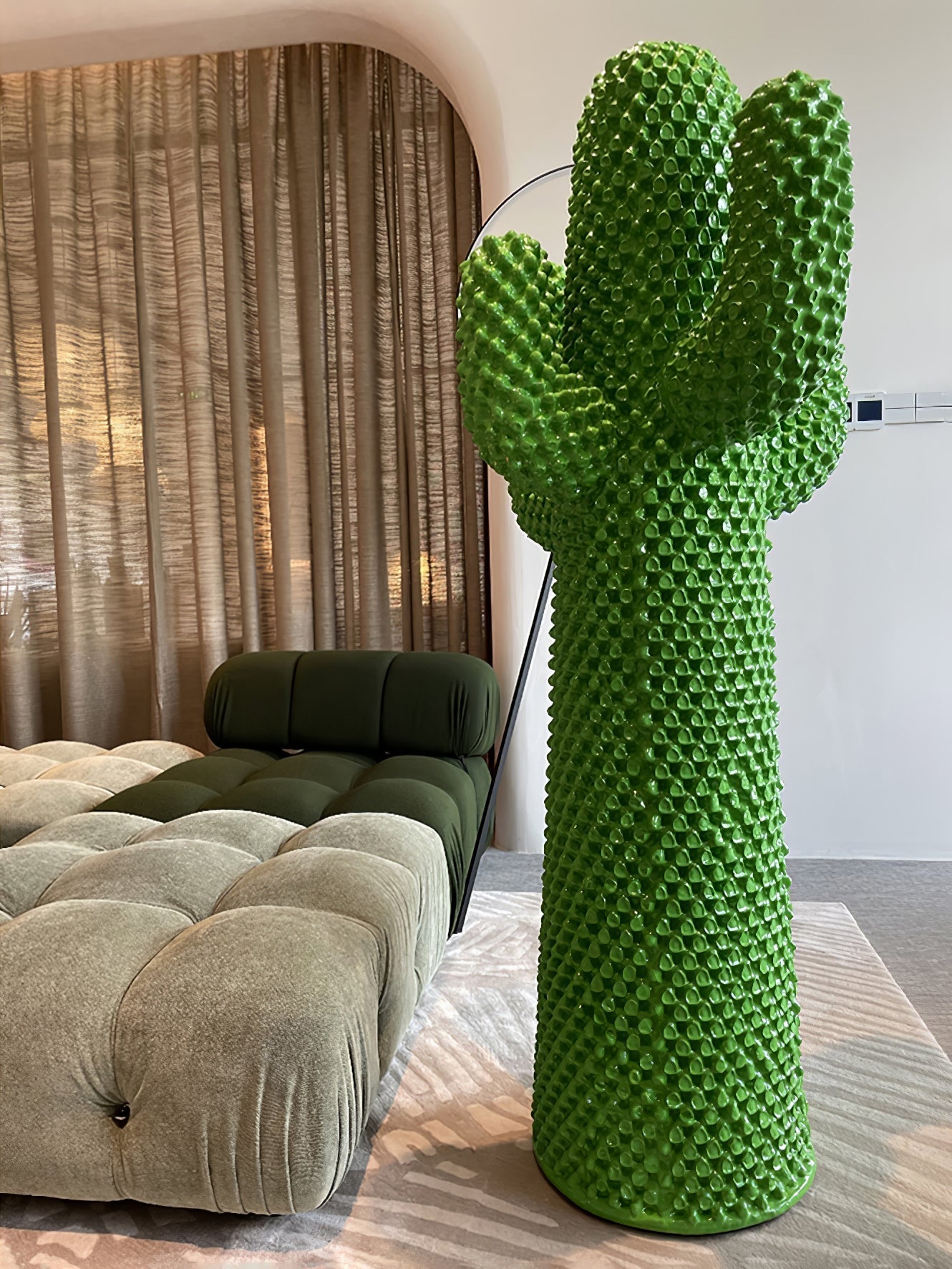 Mello Sculptural Portable Lamp Cactus Coat Rack