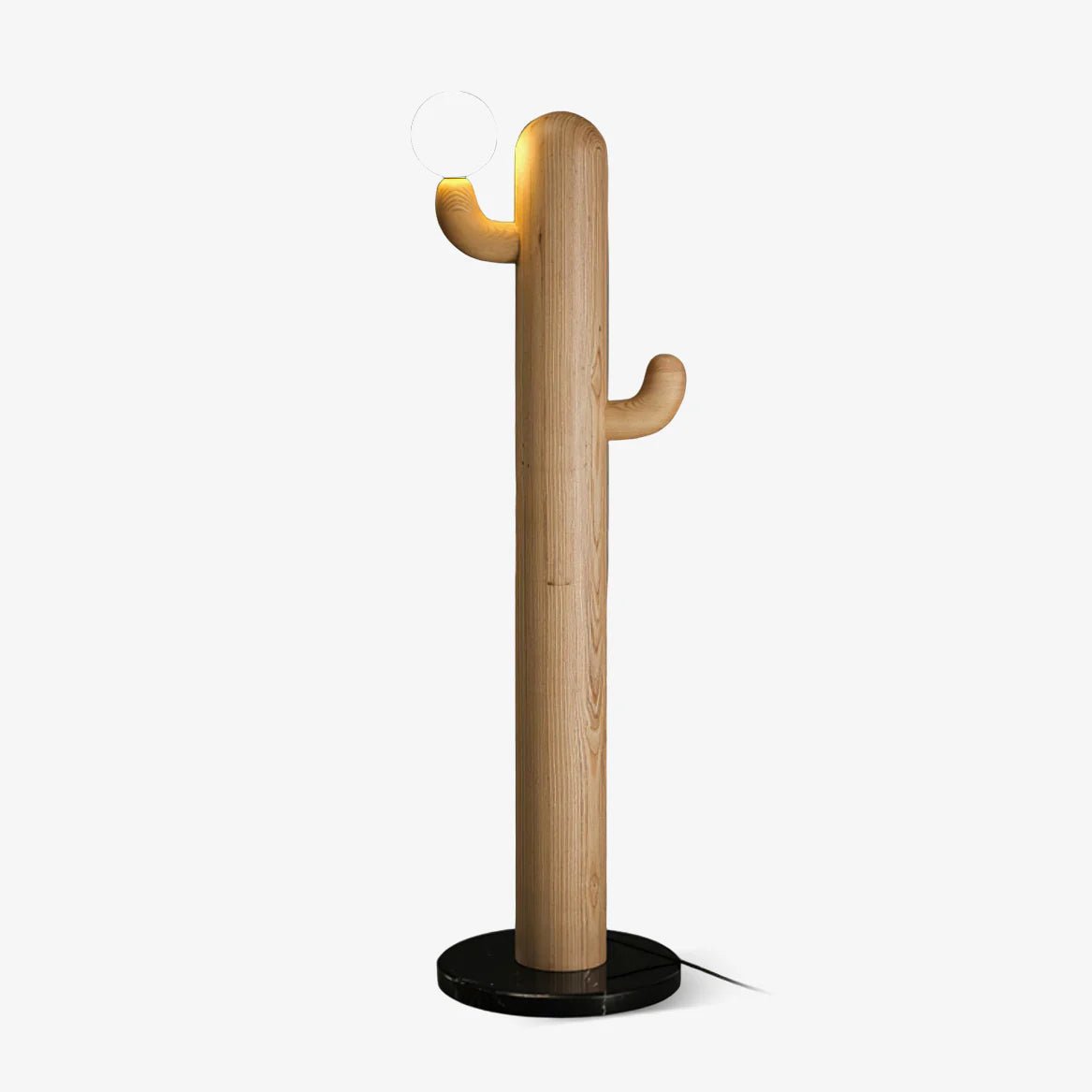 Cactus Wood Floor Light, Floor Lamp, Metal, Dia 36cm x H 127cm